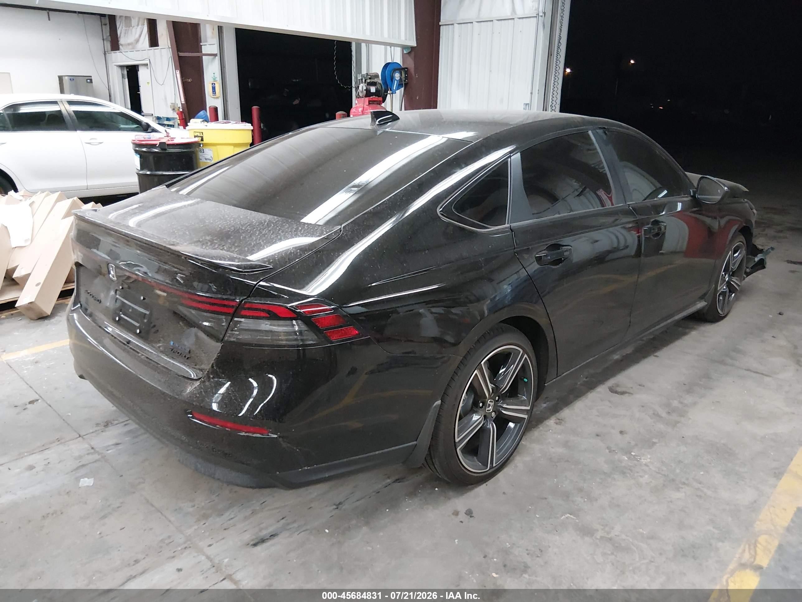 2026 Honda Accord Hybrid Sport Black vin: 1HGCY2F54TA013242