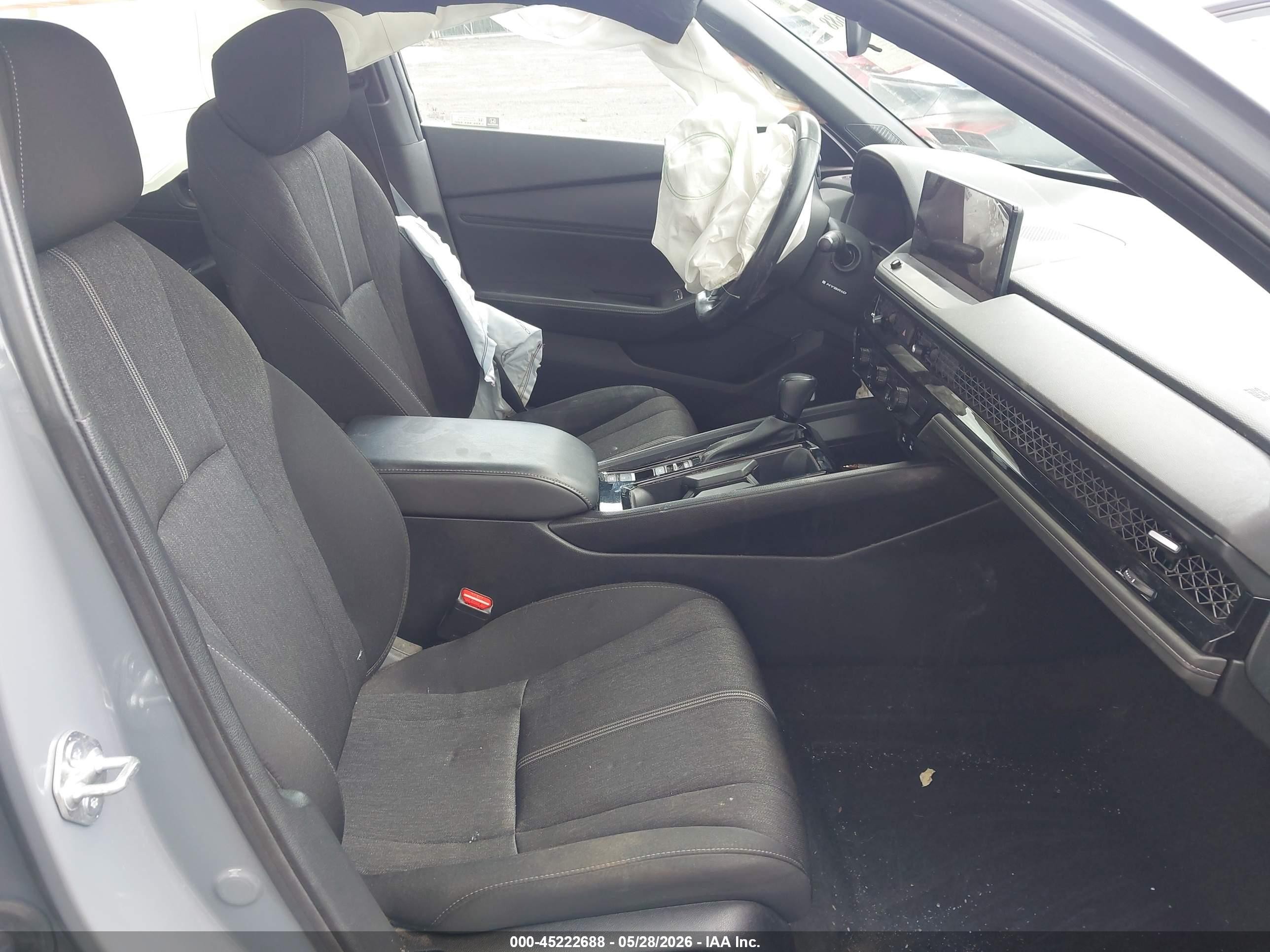 2023 Honda Accord Hybrid Sport Gray vin: 1HGCY2F55PA013515