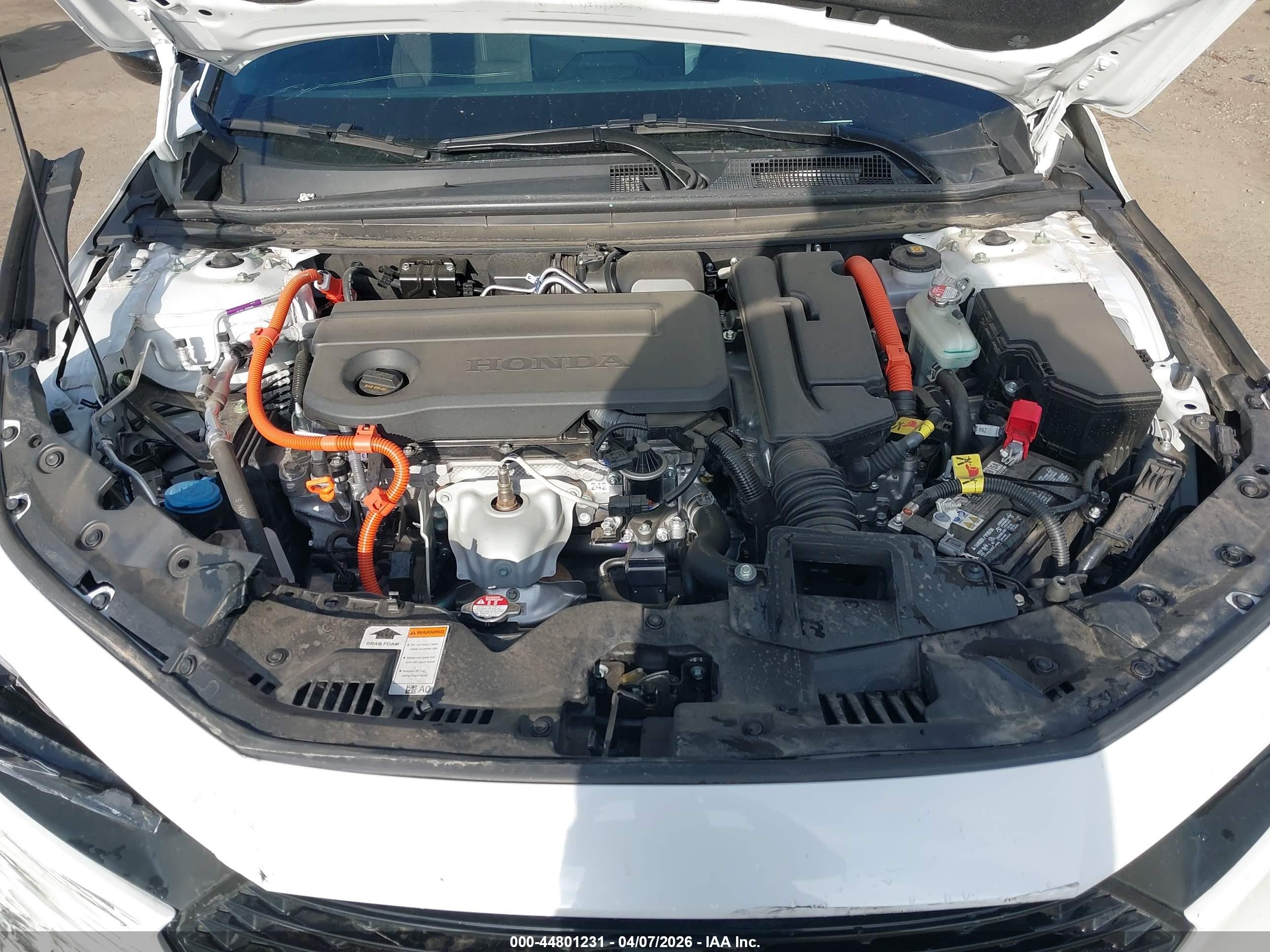 2025 Honda Accord Hybrid Sport Белый vin: 1HGCY2F55SA016939