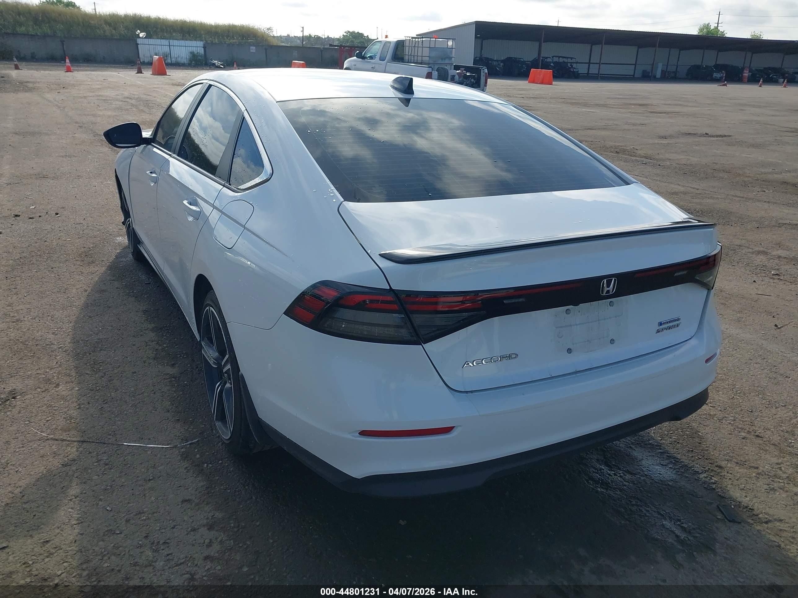 2025 Honda Accord Hybrid Sport Белый vin: 1HGCY2F55SA016939
