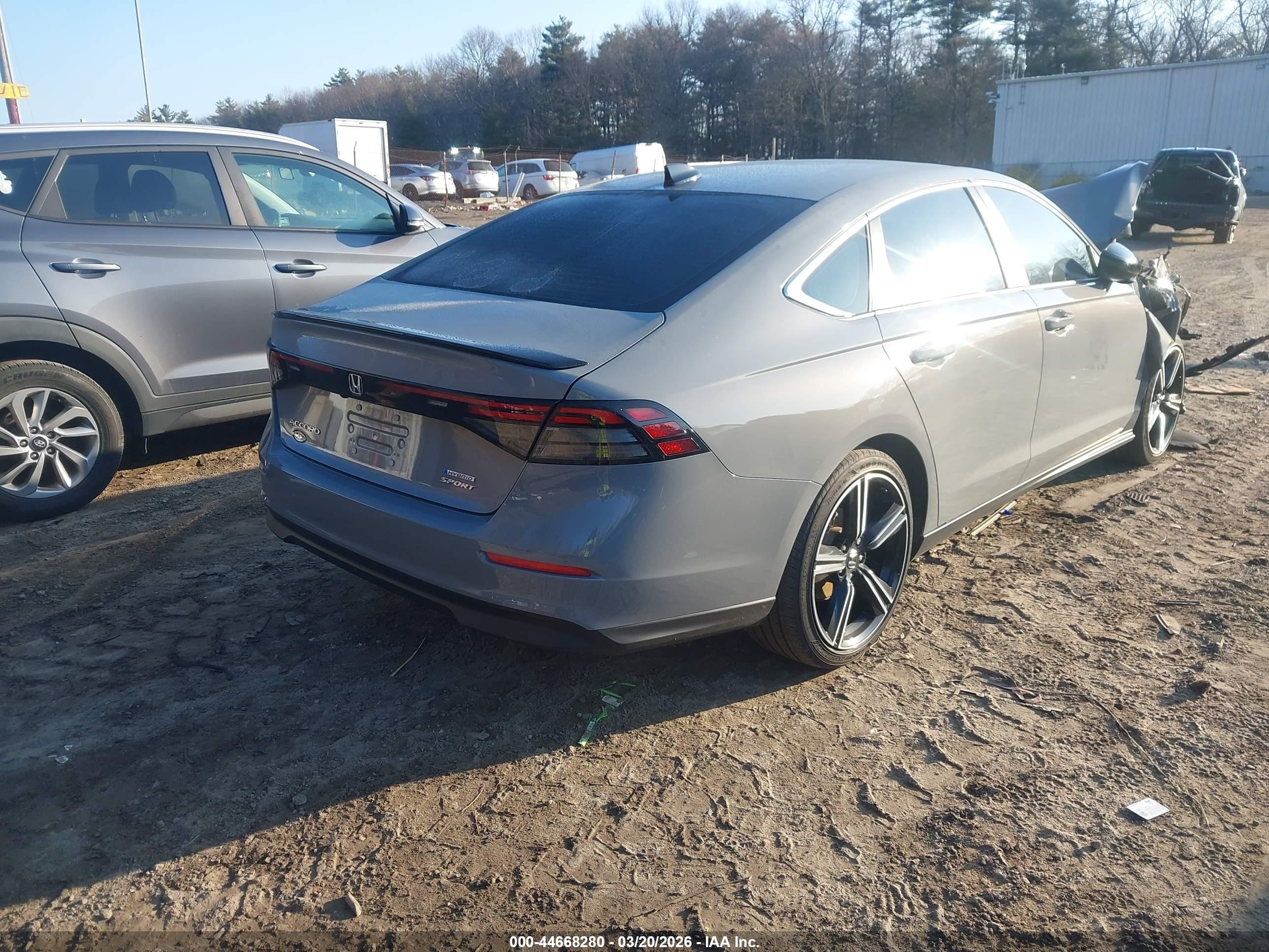 2025 Honda Accord Hybrid Sport Синий vin: 1HGCY2F55SA052260