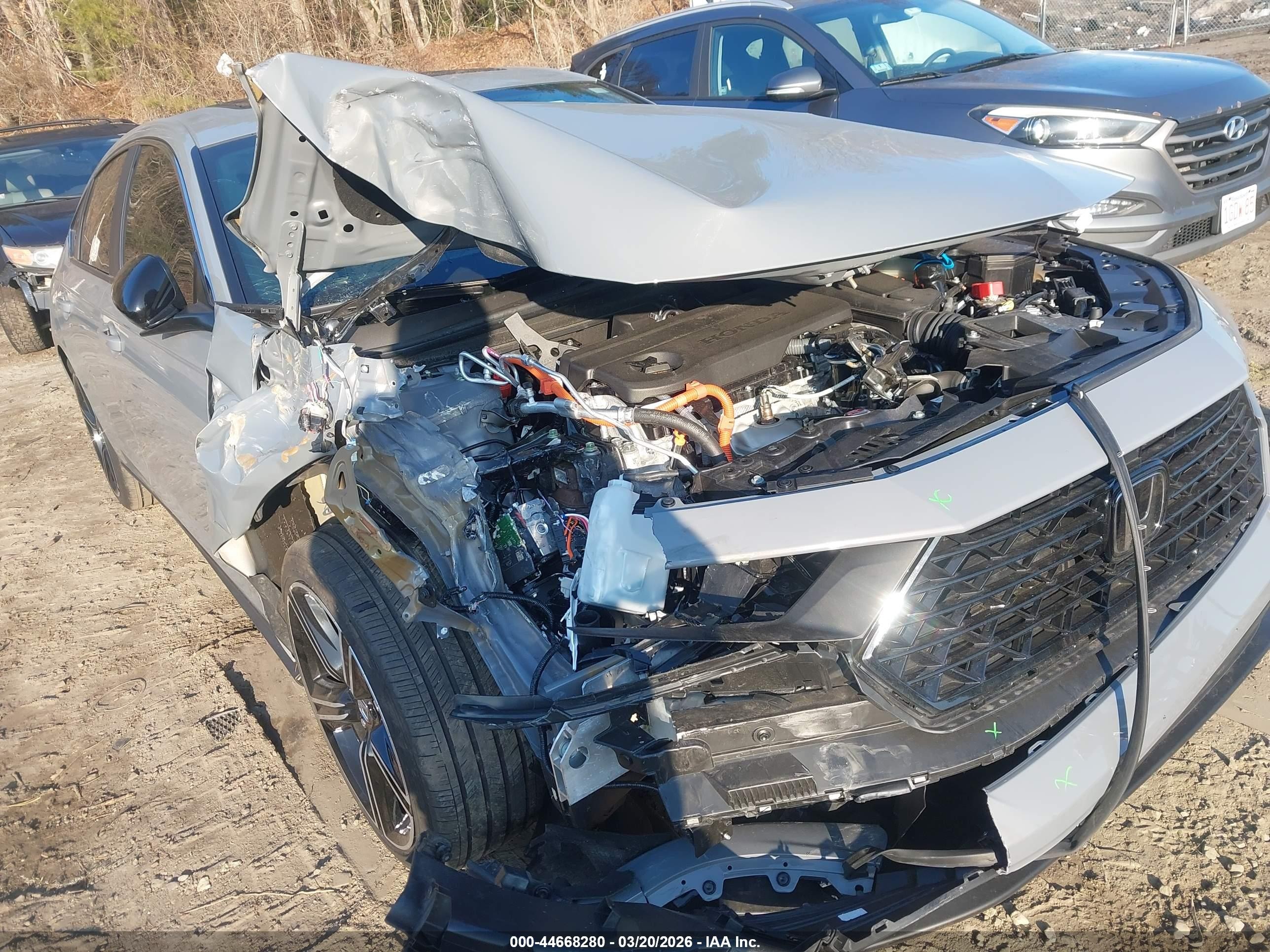 2025 Honda Accord Hybrid Sport Синий vin: 1HGCY2F55SA052260