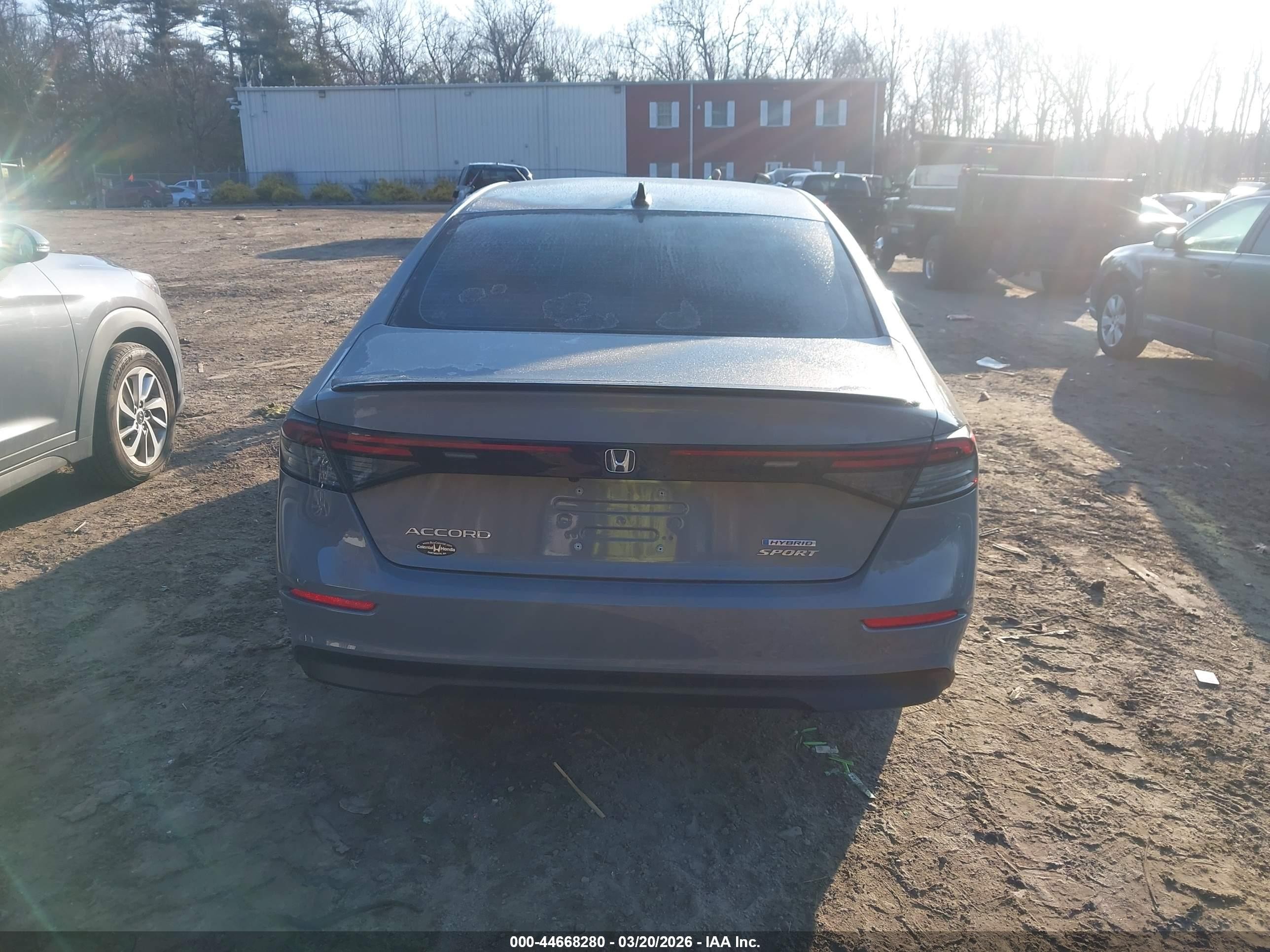 2025 Honda Accord Hybrid Sport Синий vin: 1HGCY2F55SA052260