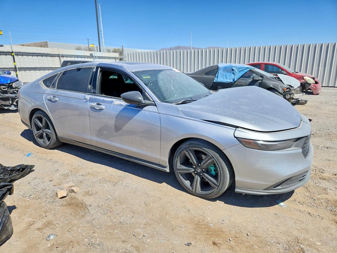 2023 Honda Accord Hybrid Sport Silver vin: 1HGCY2F56PA000417