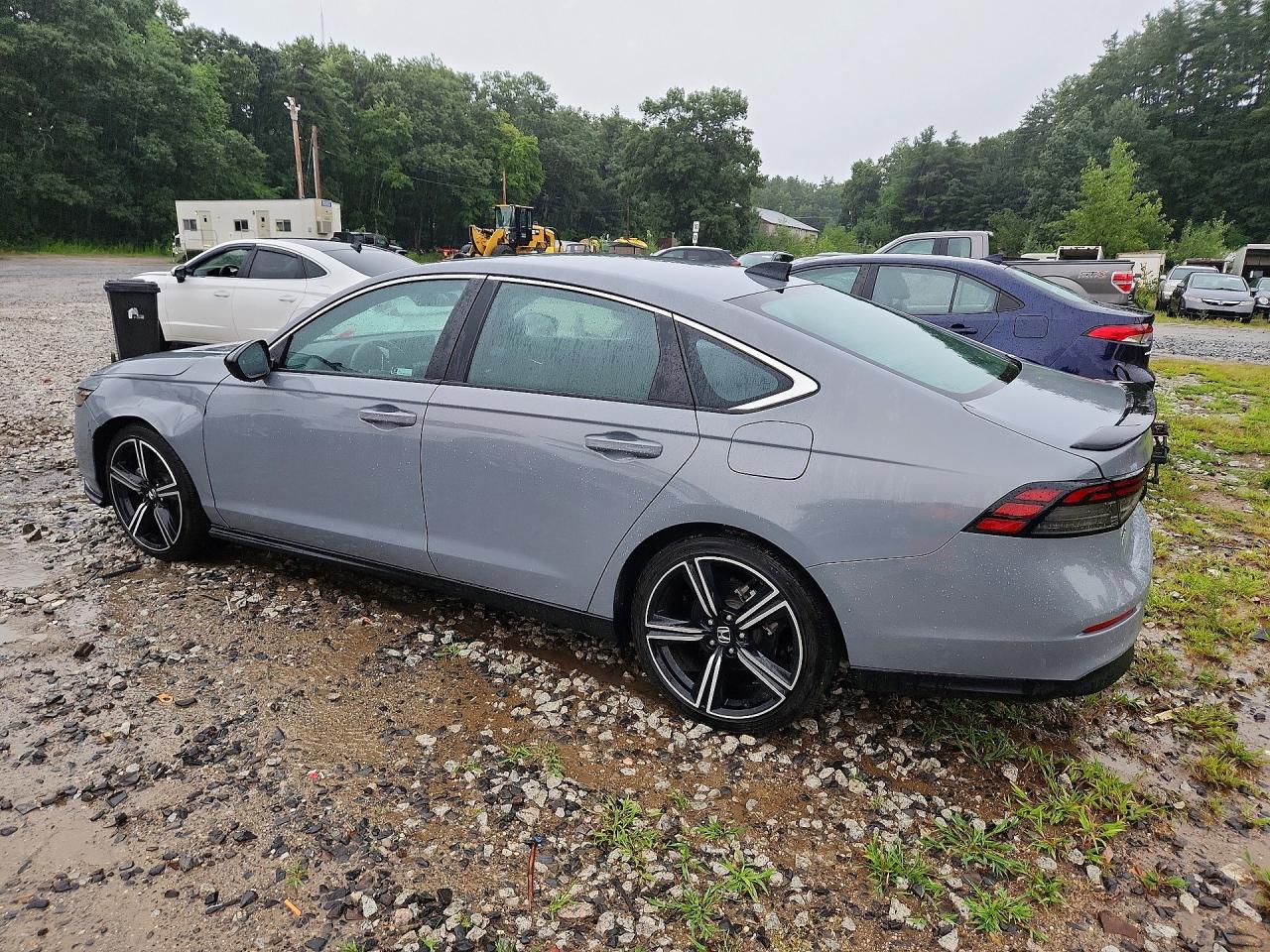 2023 Honda Accord Hybrid Sport Silver vin: 1HGCY2F56PA055000