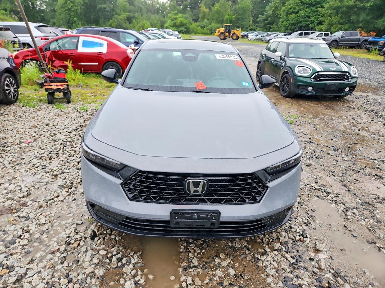 2023 Honda Accord Hybrid Sport Silver vin: 1HGCY2F56PA055000