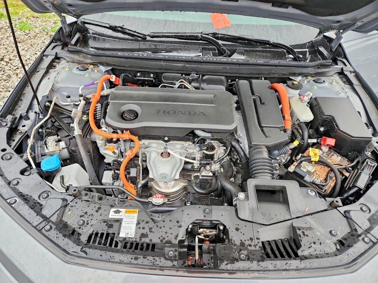 2023 Honda Accord Hybrid Sport Silver vin: 1HGCY2F56PA055000