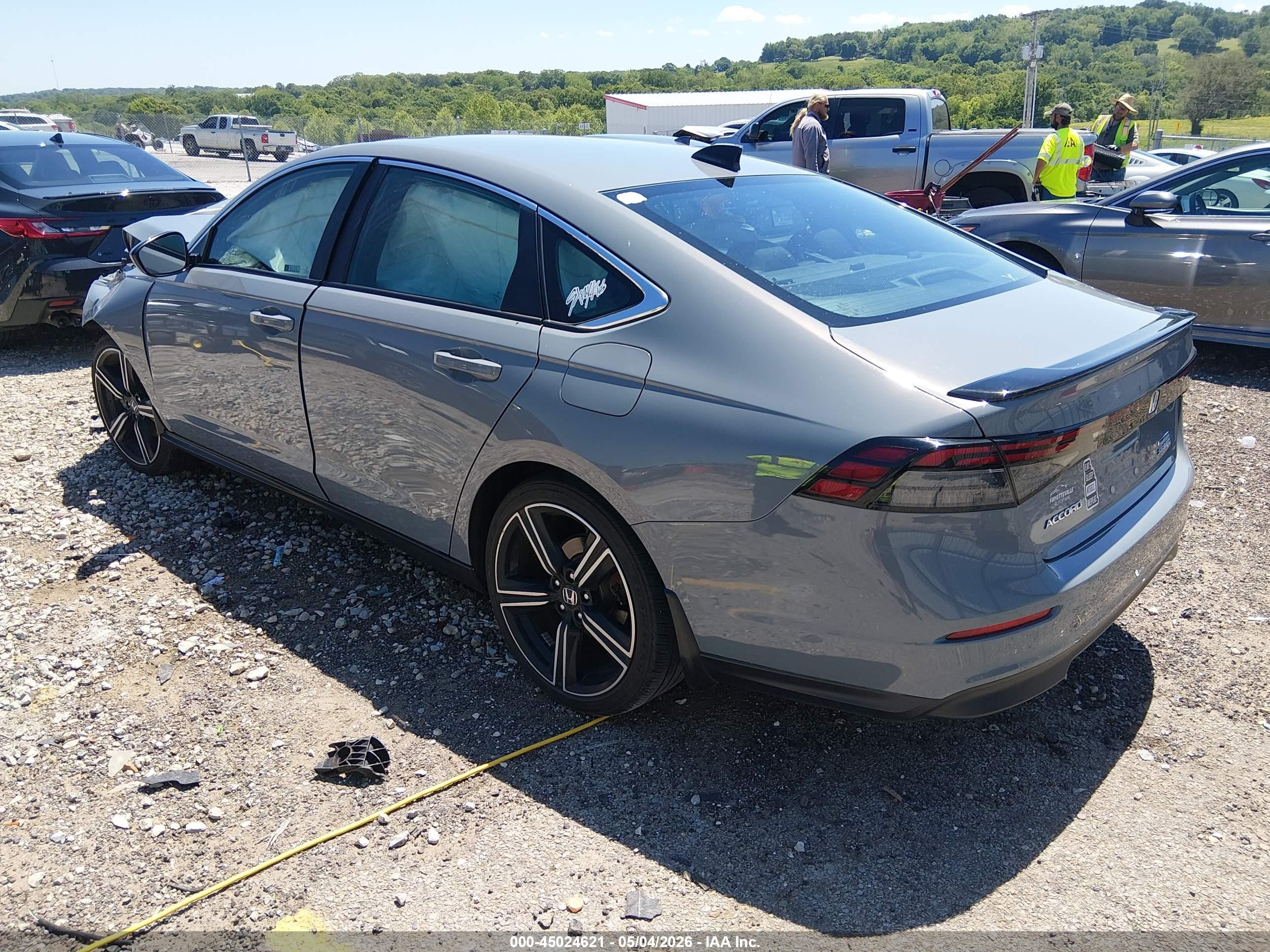 2023 Honda Accord Hybrid Sport Gray vin: 1HGCY2F56PA065428