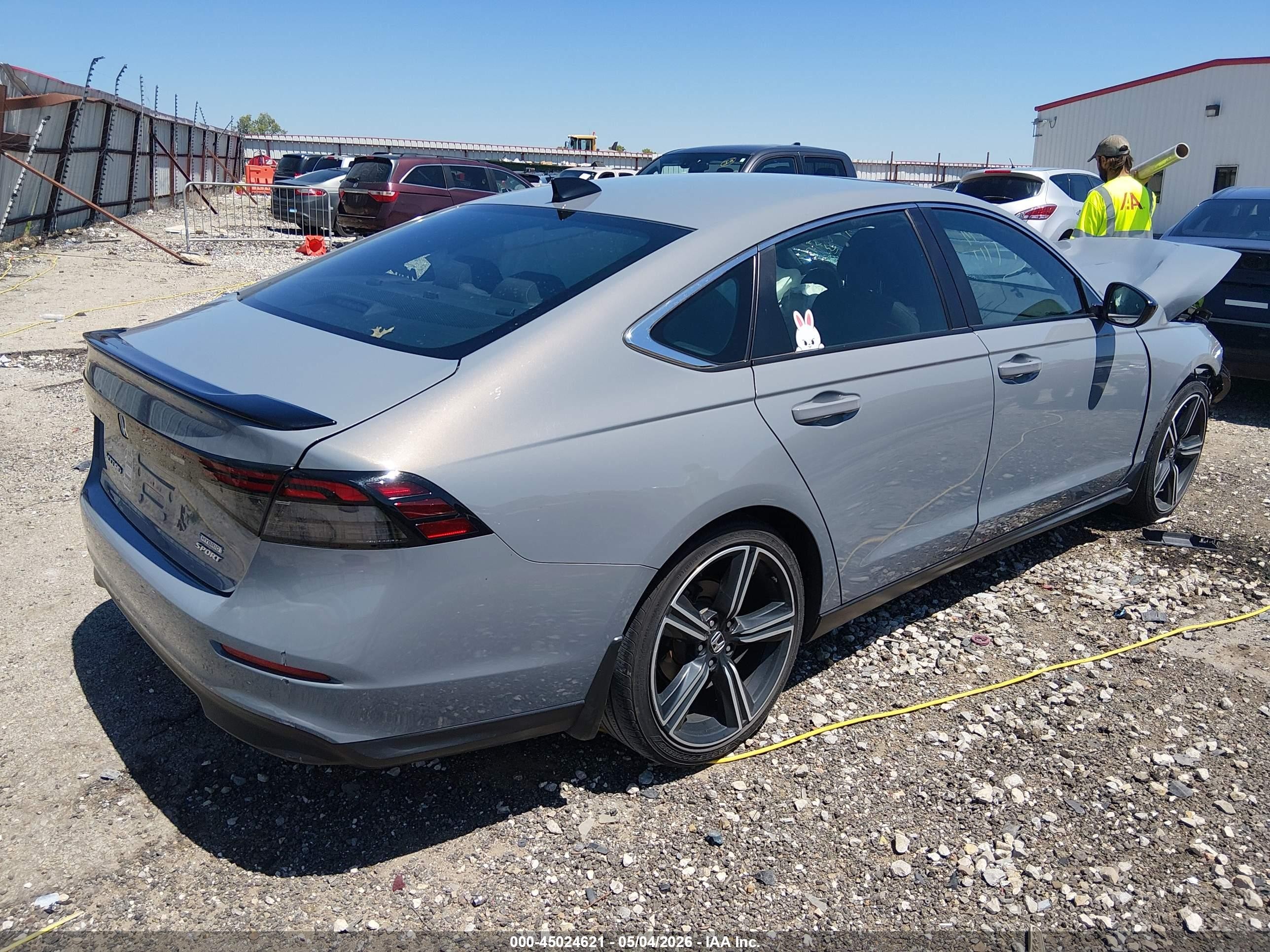 2023 Honda Accord Hybrid Sport Gray vin: 1HGCY2F56PA065428
