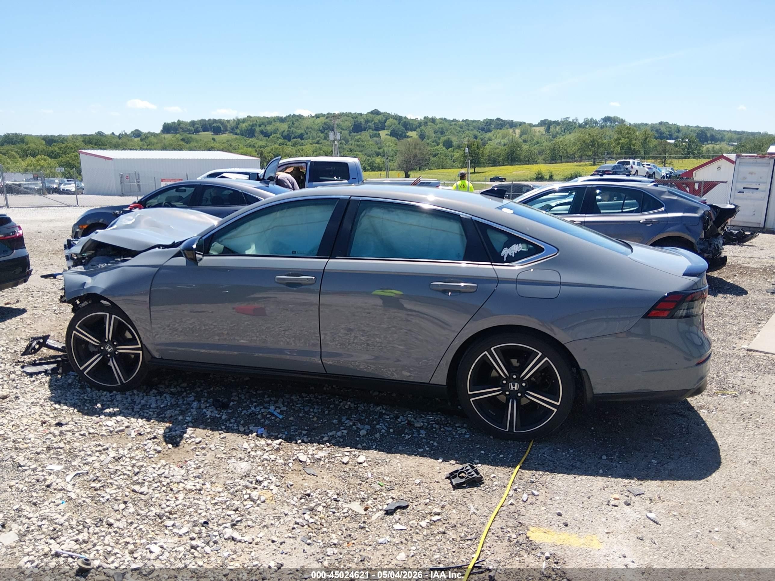 2023 Honda Accord Hybrid Sport Gray vin: 1HGCY2F56PA065428