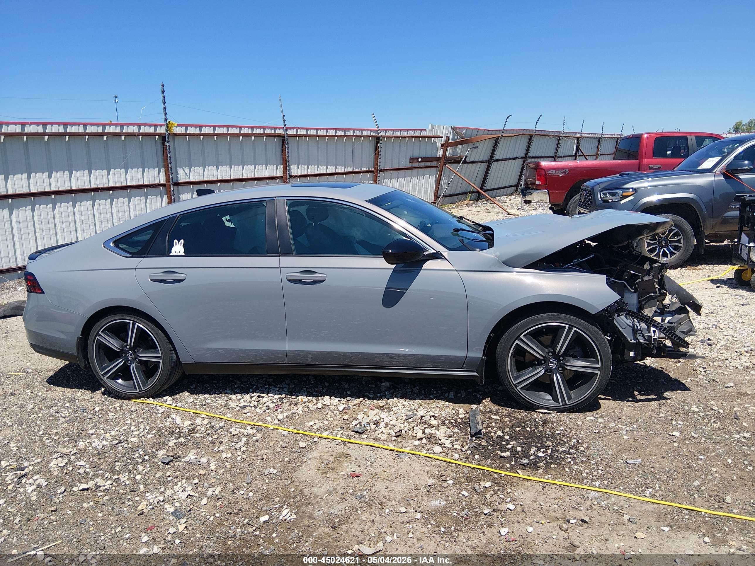 2023 Honda Accord Hybrid Sport Gray vin: 1HGCY2F56PA065428