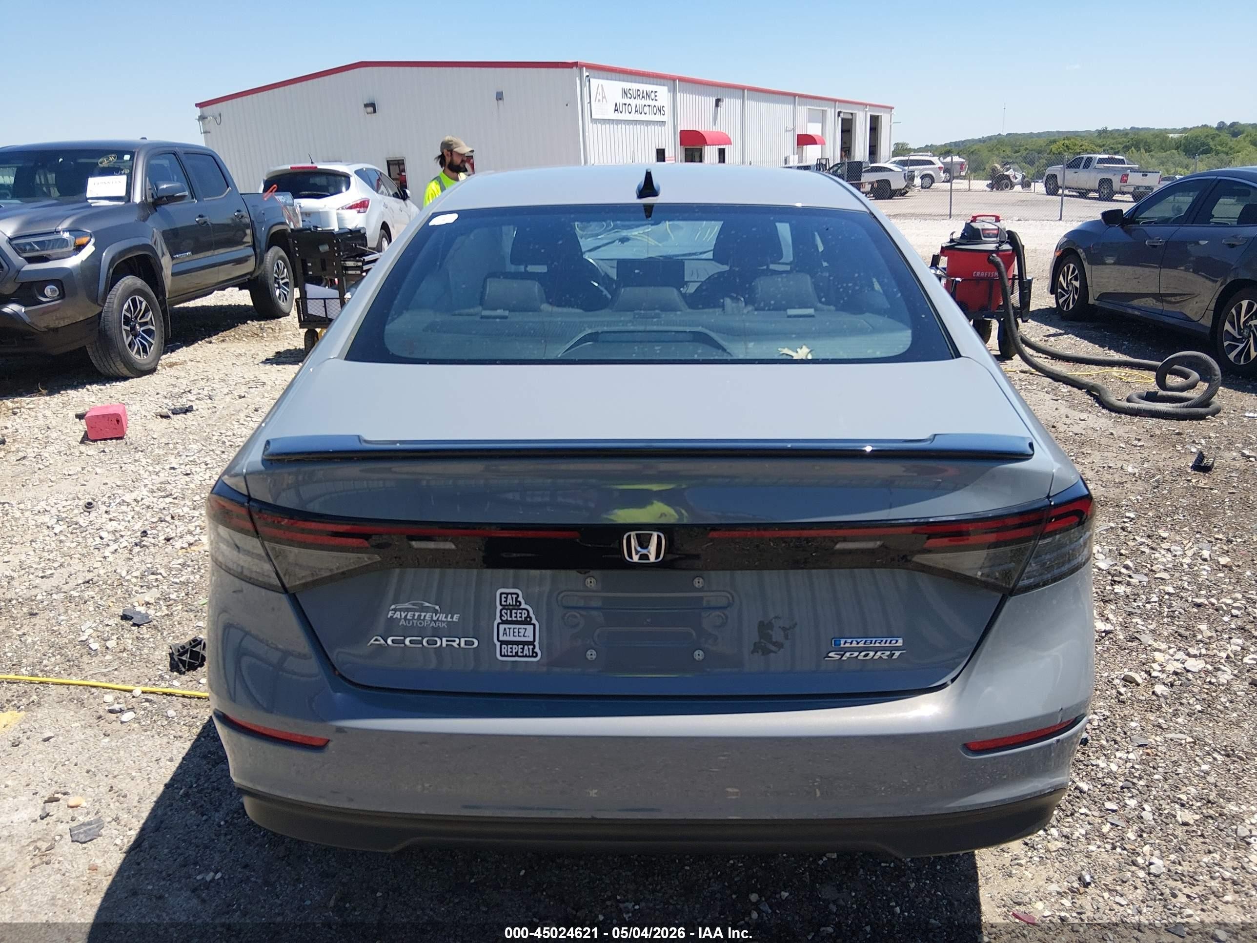 2023 Honda Accord Hybrid Sport Gray vin: 1HGCY2F56PA065428
