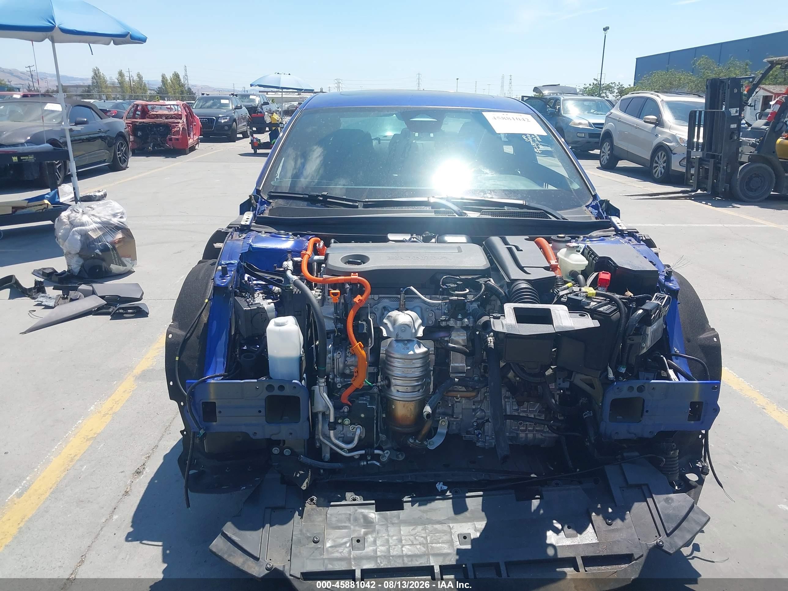 2025 Honda Accord Hybrid Sport Blue vin: 1HGCY2F56SA057869