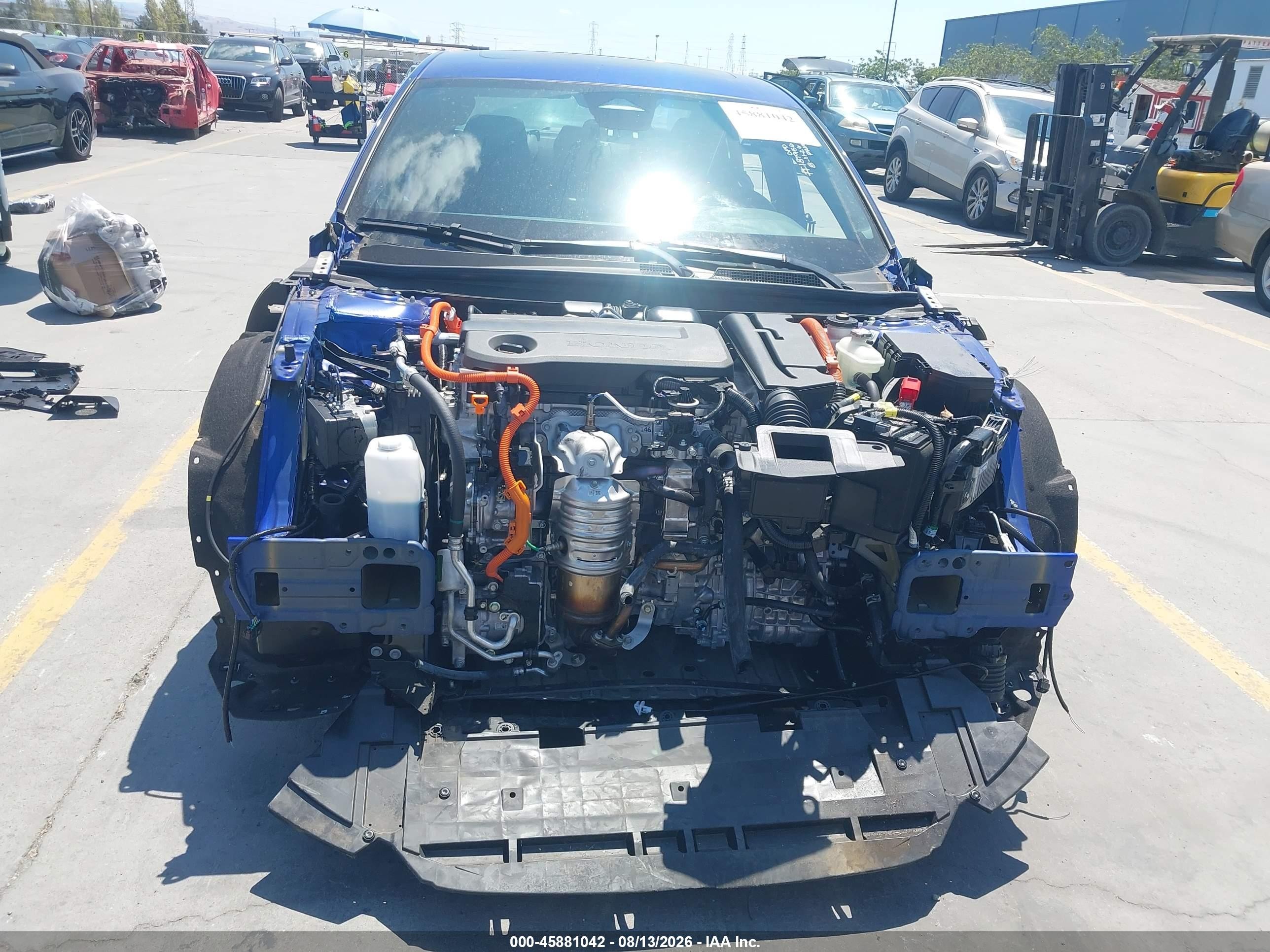 2025 Honda Accord Hybrid Sport Blue vin: 1HGCY2F56SA057869