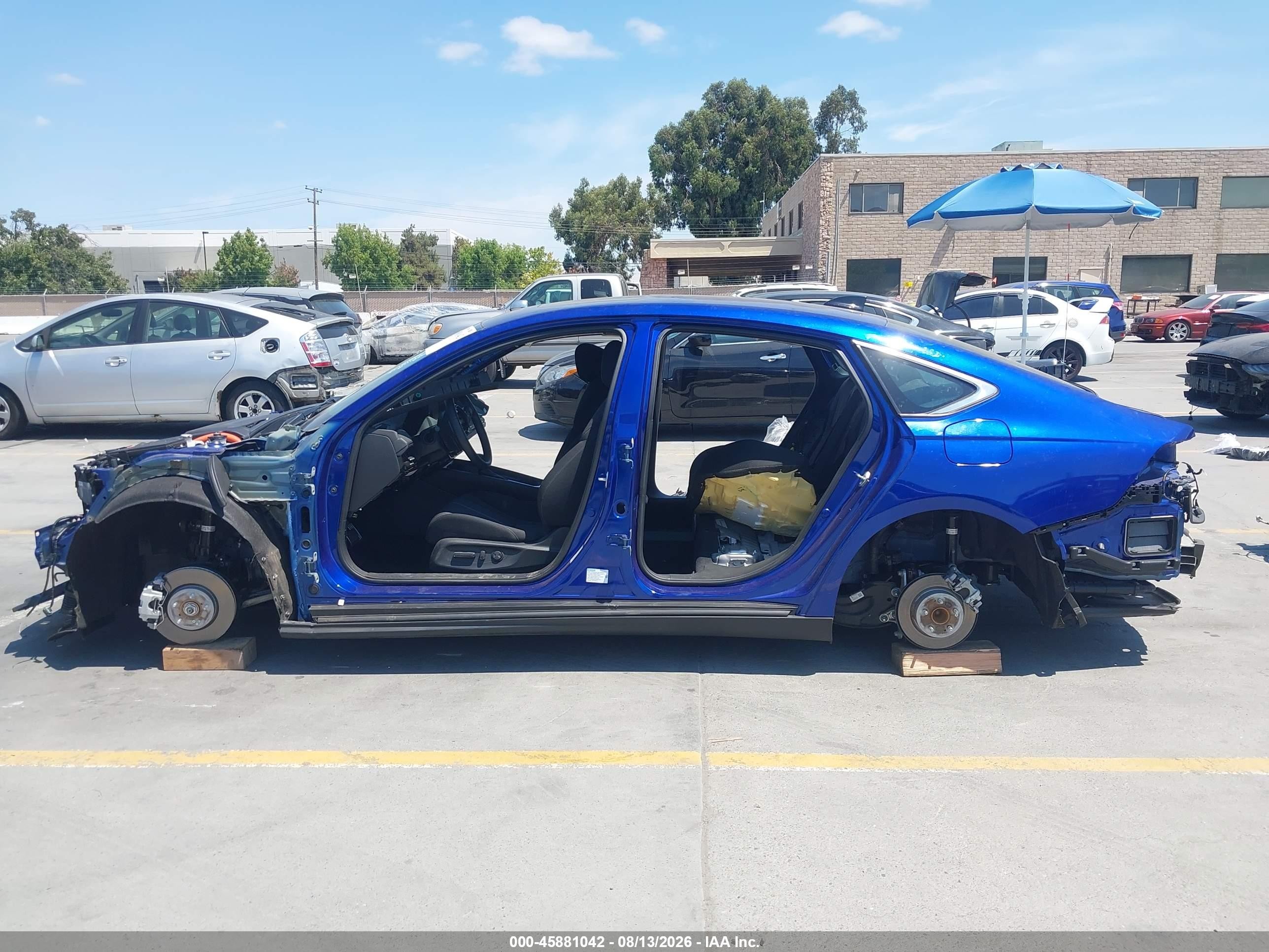 2025 Honda Accord Hybrid Sport Blue vin: 1HGCY2F56SA057869