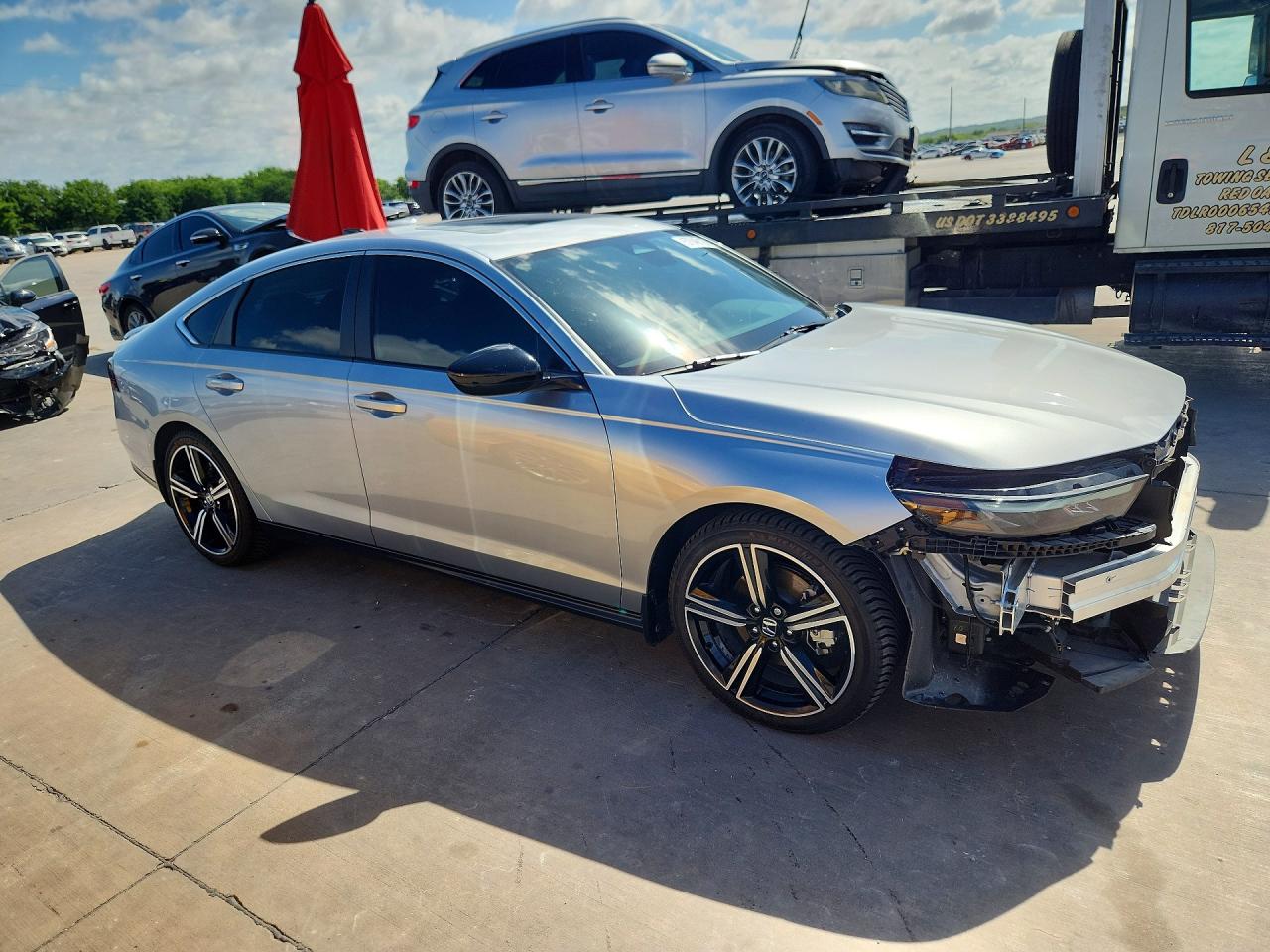 2024 Honda Accord Hybrid Sport Серебряный vin: 1HGCY2F57RA043666