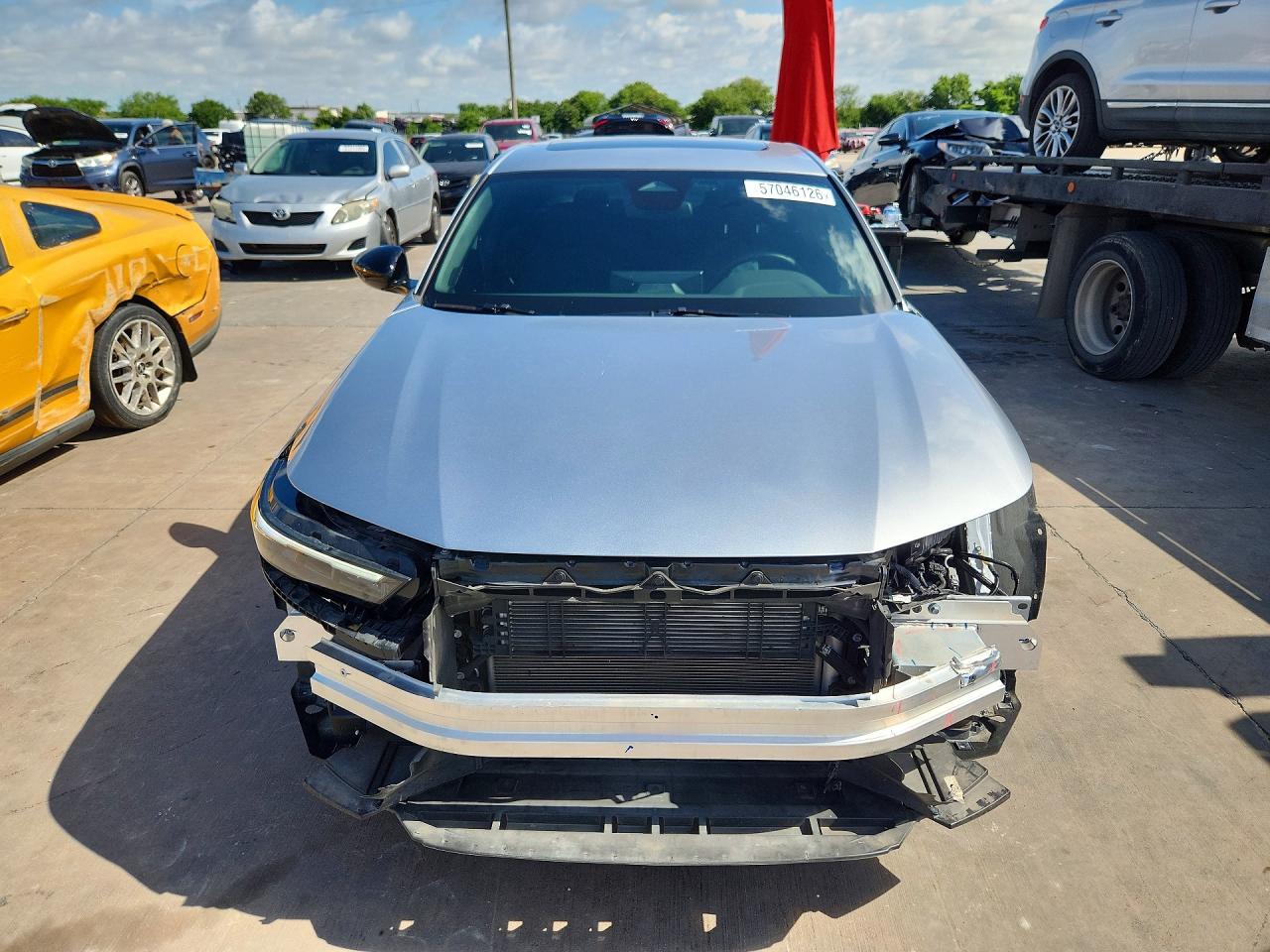 2024 Honda Accord Hybrid Sport Серебряный vin: 1HGCY2F57RA043666