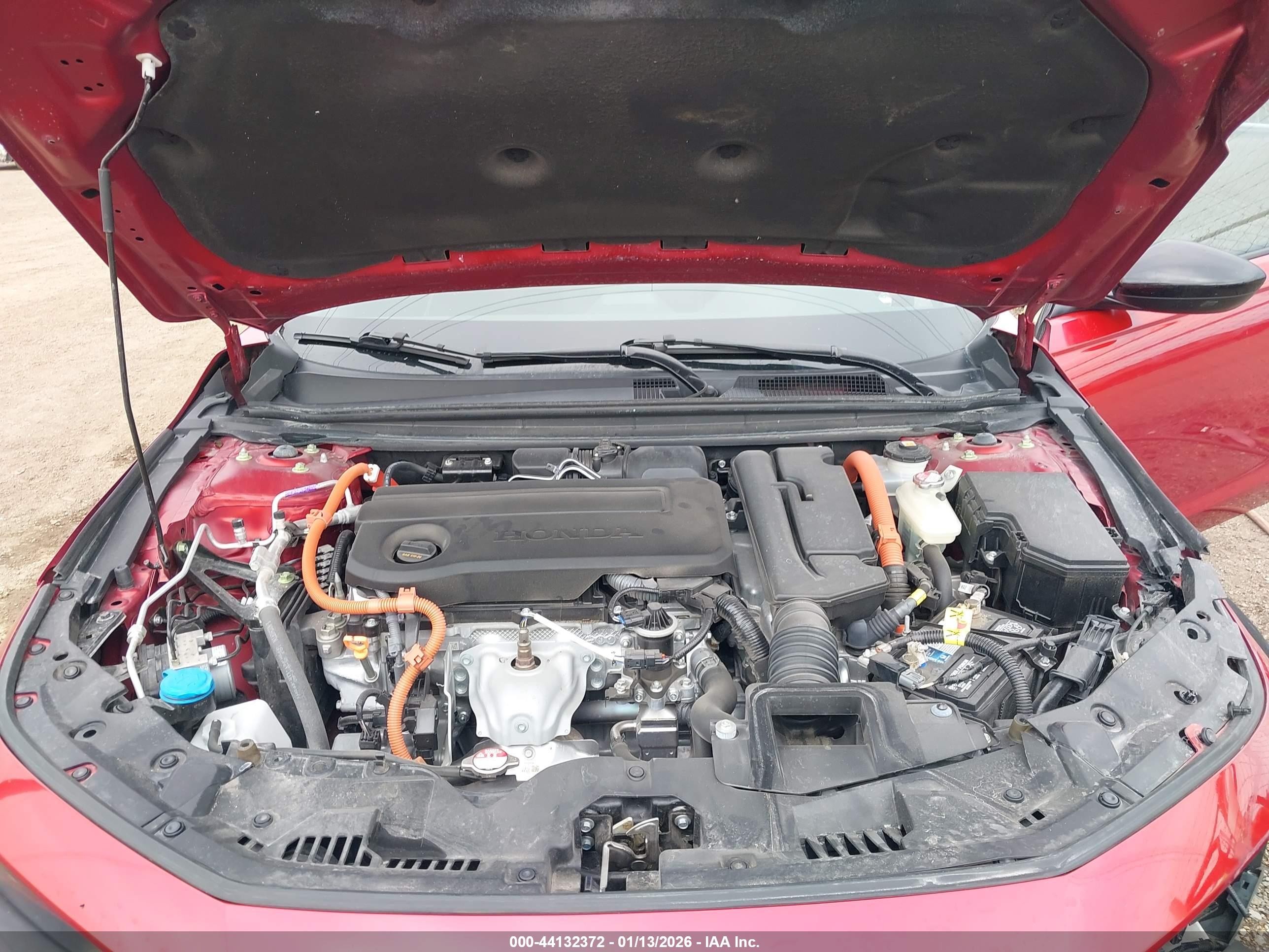2023 Honda Accord Hybrid Sport Red vin: 1HGCY2F58PA017932