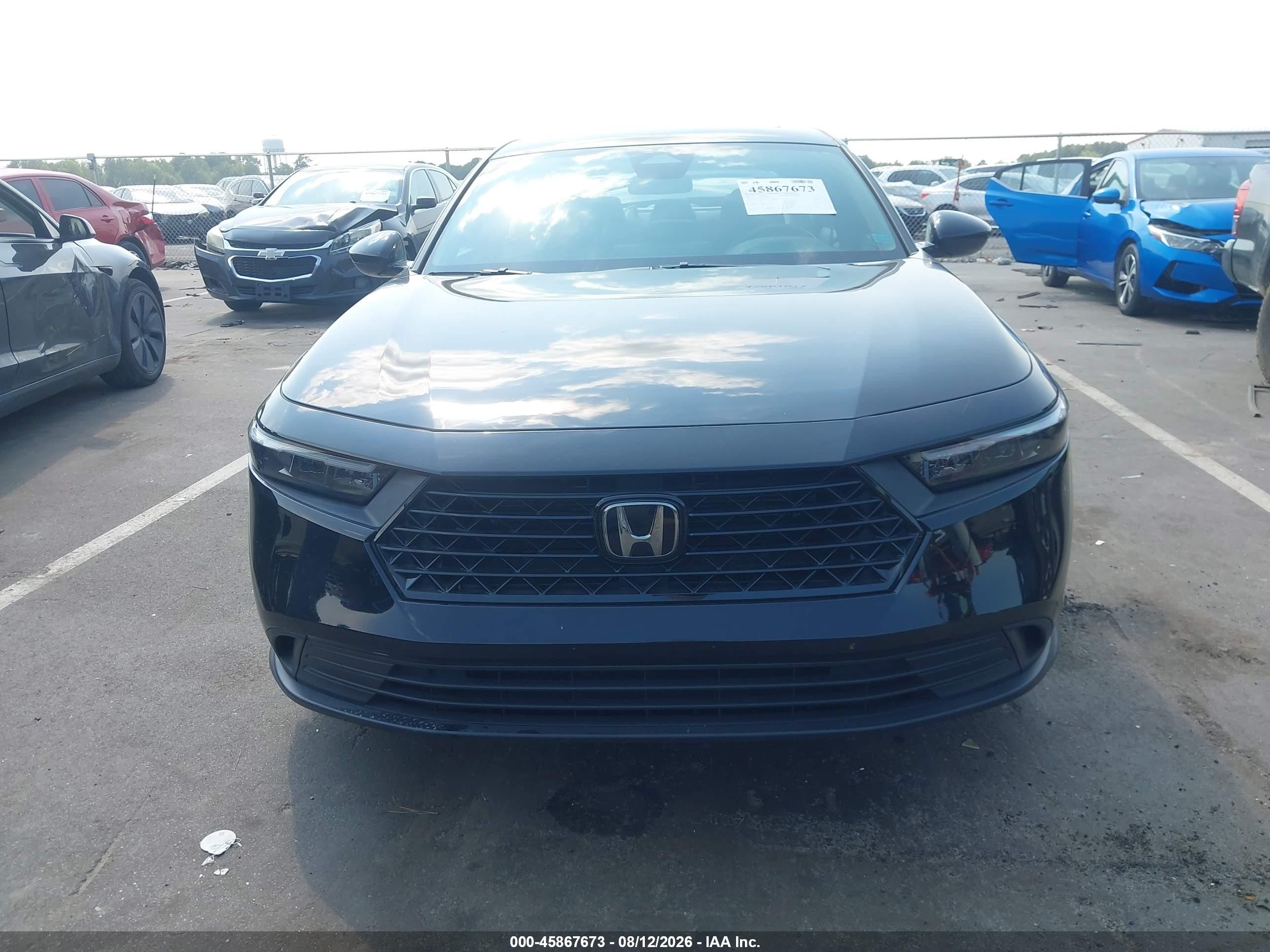 2023 Honda Accord Hybrid Sport Black vin: 1HGCY2F58PA041230