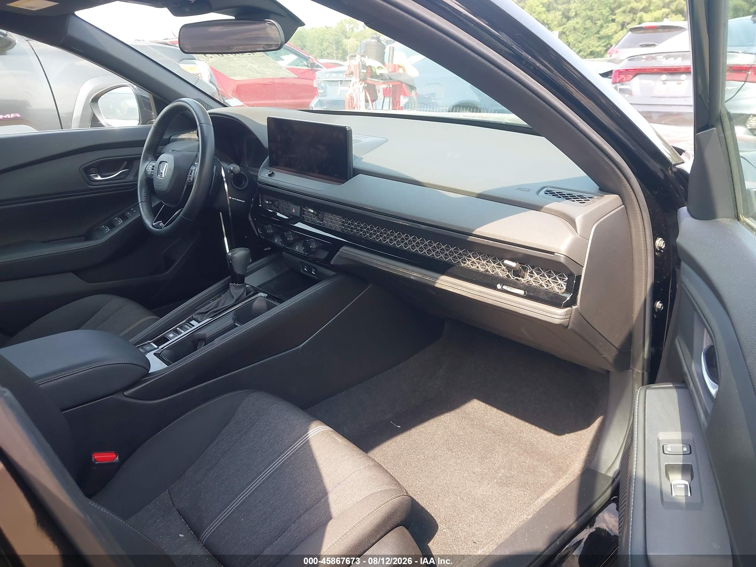 2023 Honda Accord Hybrid Sport Black vin: 1HGCY2F58PA041230