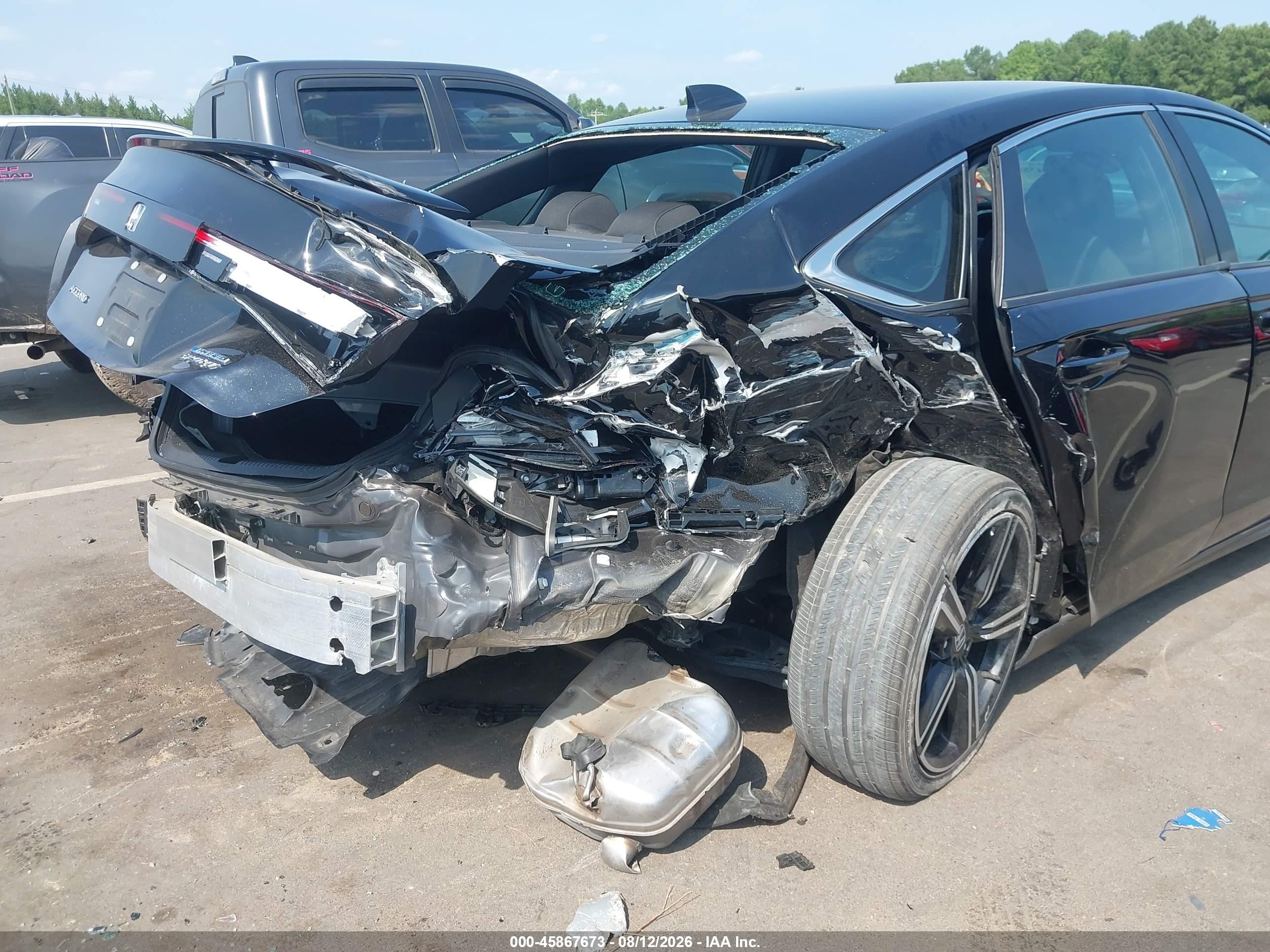 2023 Honda Accord Hybrid Sport Black vin: 1HGCY2F58PA041230