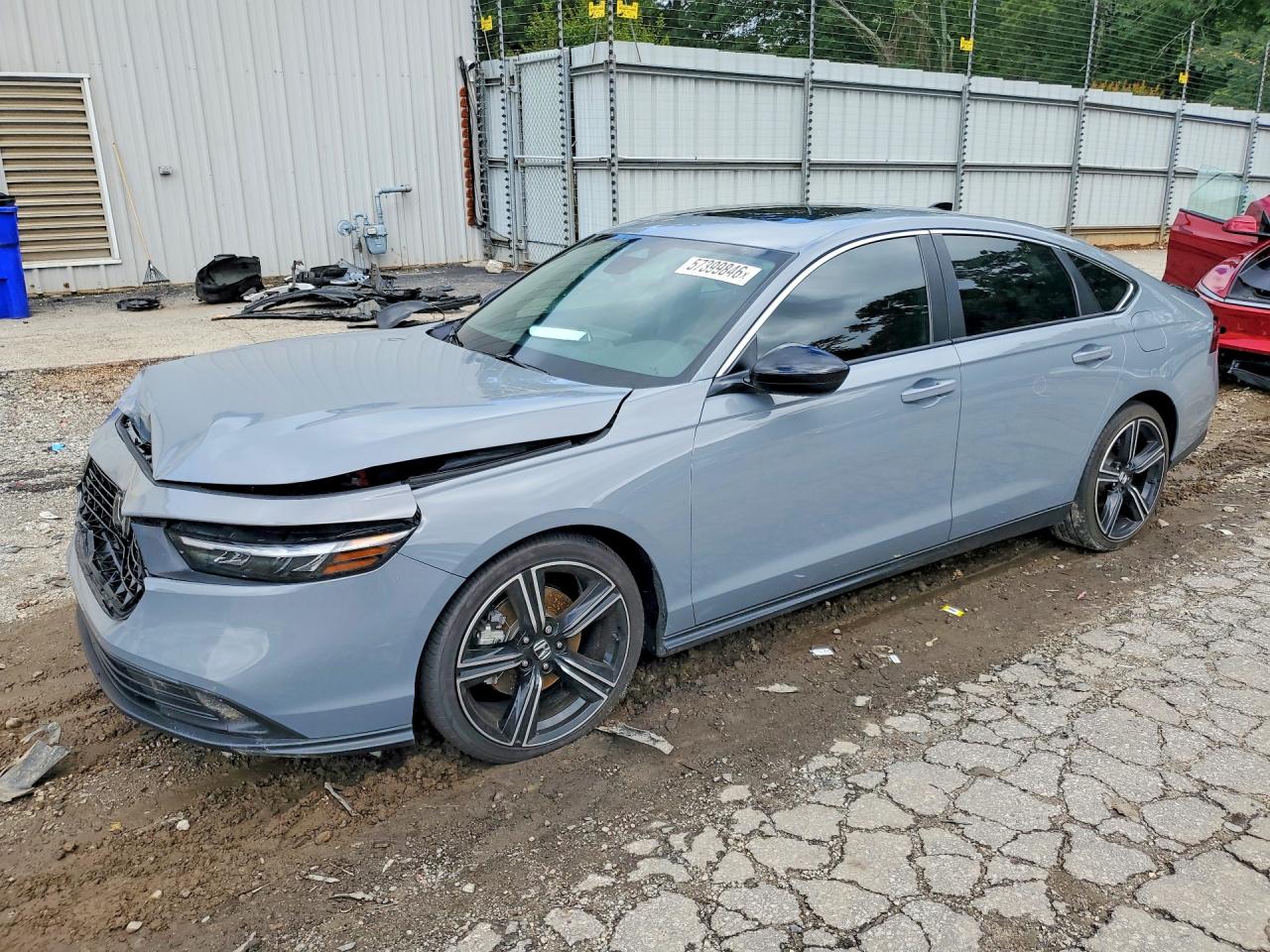 2025 Honda Accord Hybrid Sport Gray vin: 1HGCY2F58SA002209