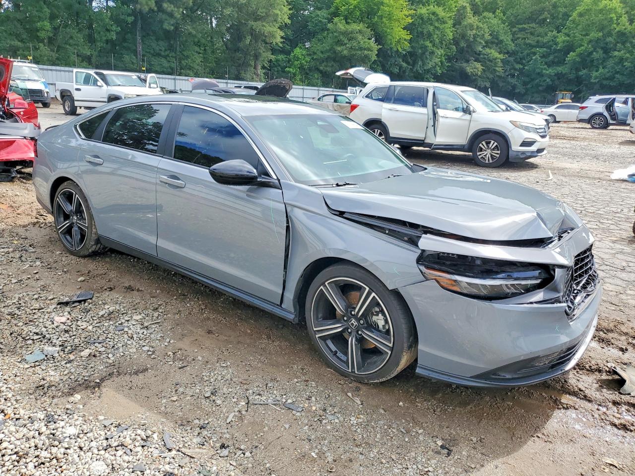 2025 Honda Accord Hybrid Sport Gray vin: 1HGCY2F58SA002209