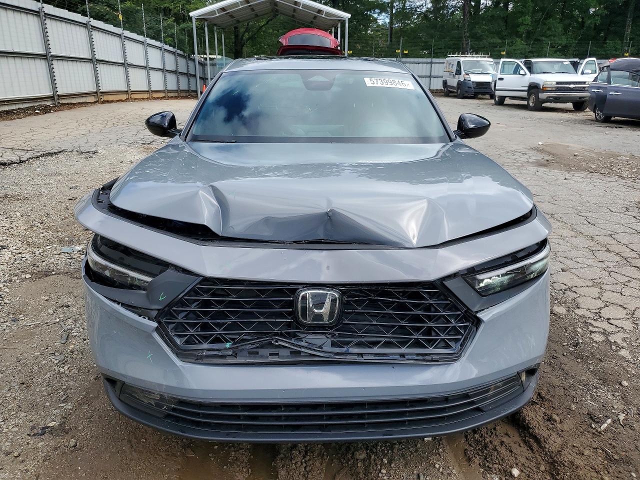 2025 Honda Accord Hybrid Sport Gray vin: 1HGCY2F58SA002209
