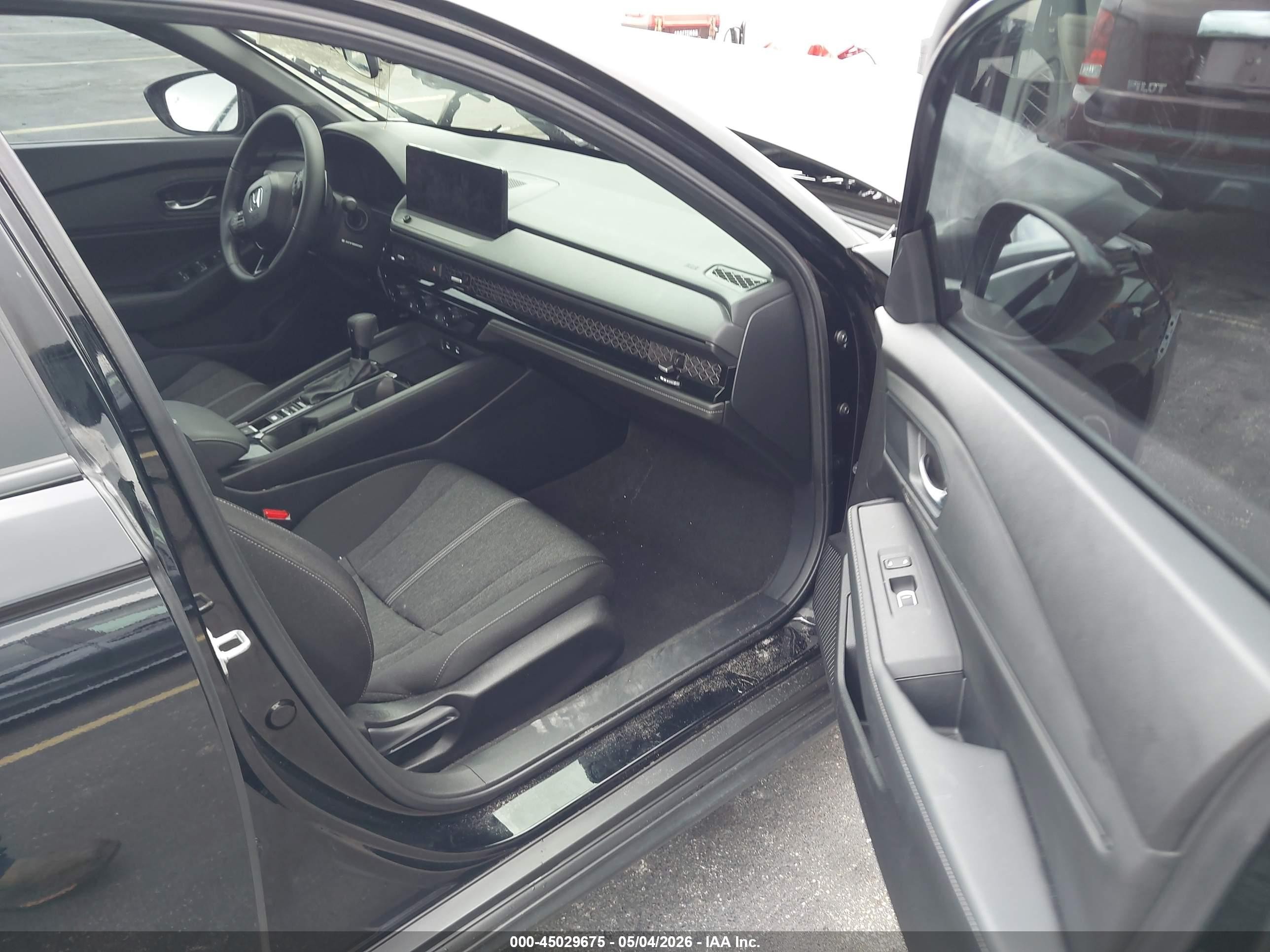 2025 Honda Accord Hybrid Sport Черный vin: 1HGCY2F58SA058862