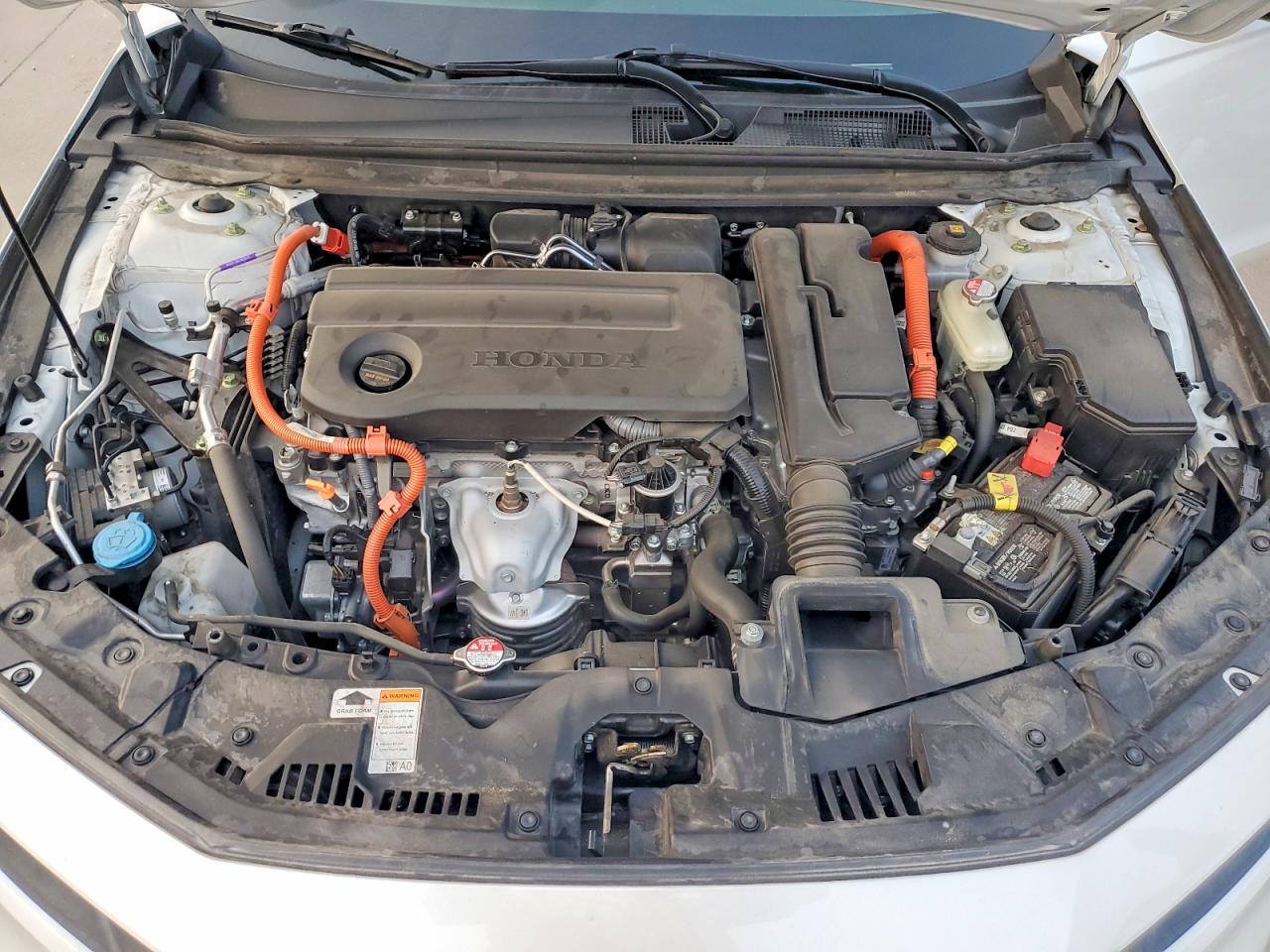2023 Honda Accord Hybrid Sport White vin: 1HGCY2F59PA015574