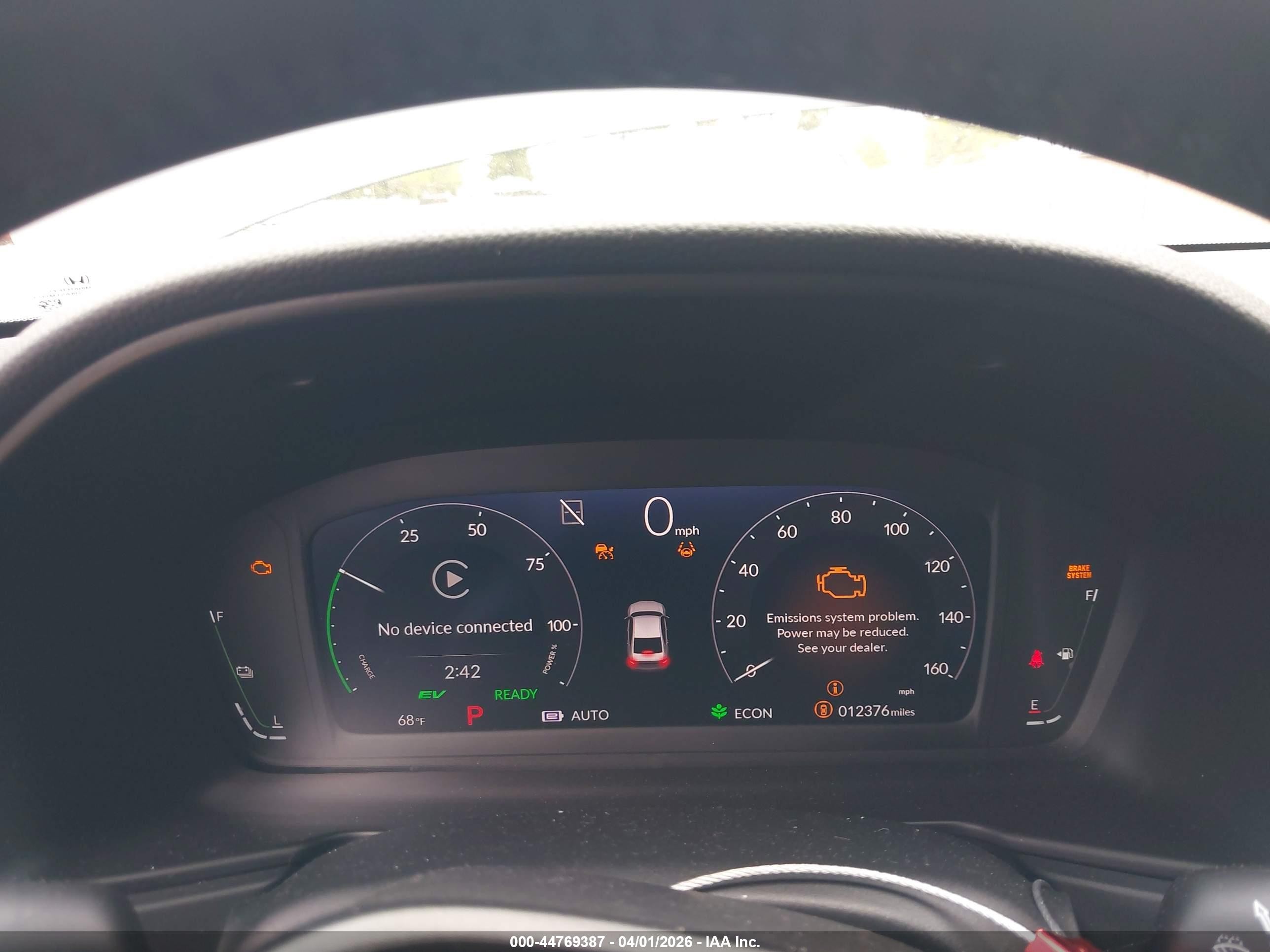 2025 Honda Accord Hybrid Sport Gray vin: 1HGCY2F59SA025174