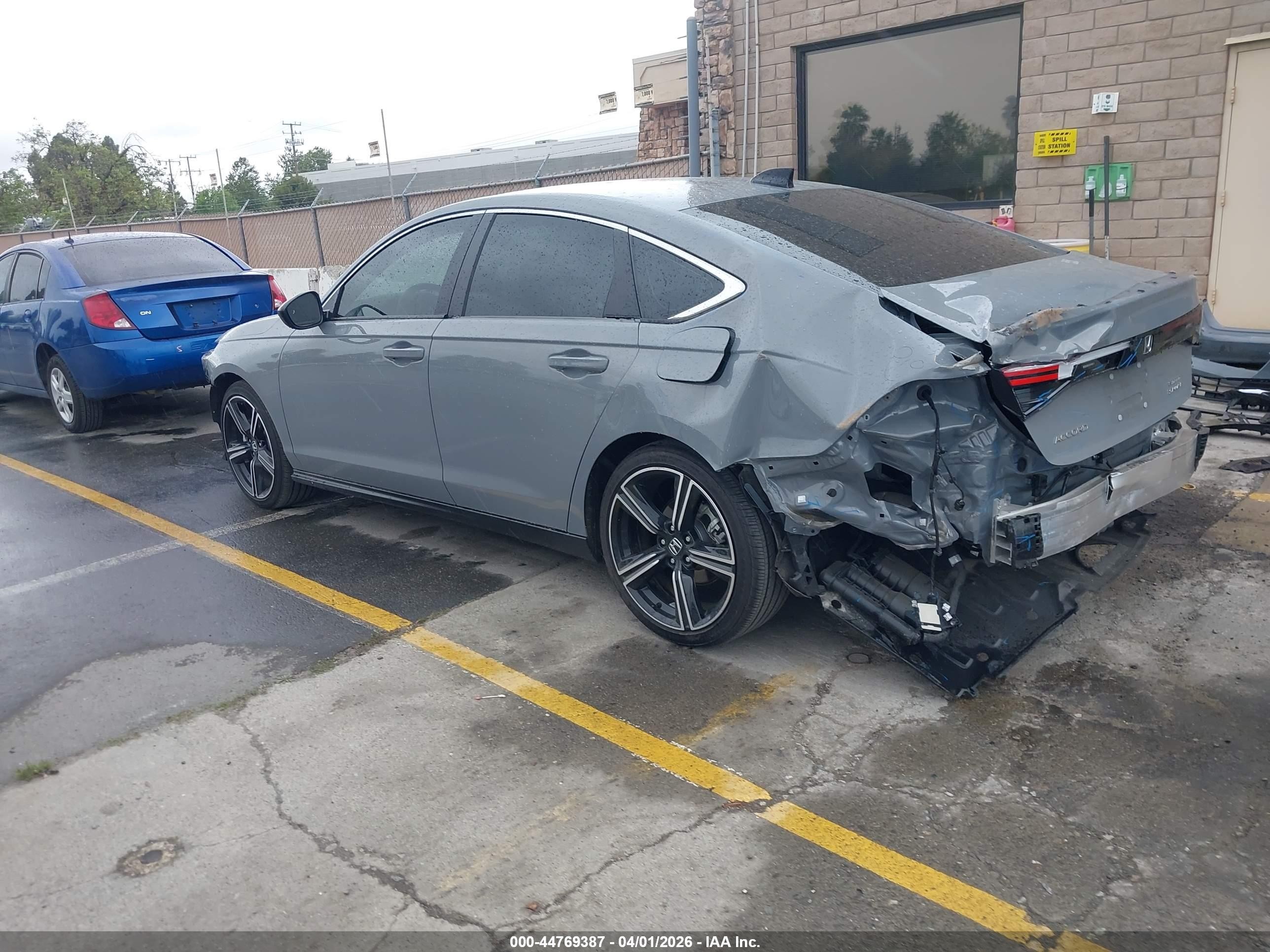 2025 Honda Accord Hybrid Sport Gray vin: 1HGCY2F59SA025174