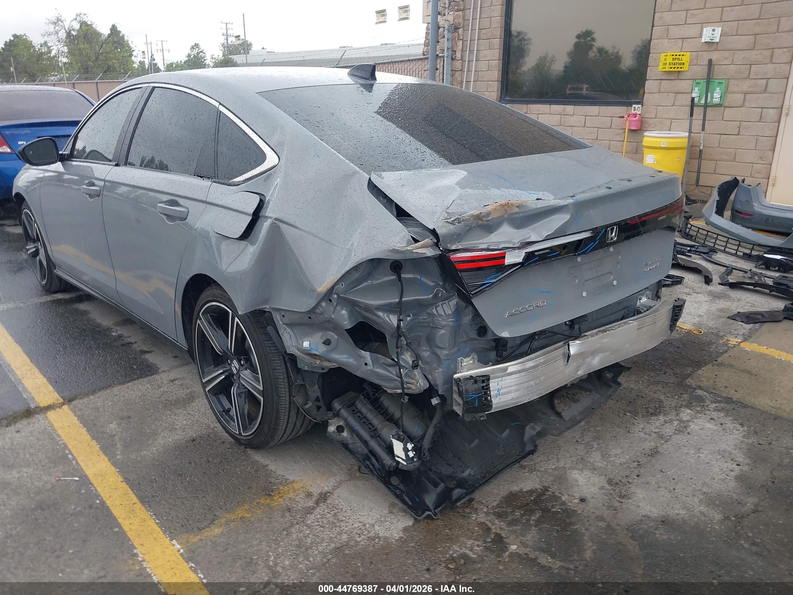 2025 Honda Accord Hybrid Sport Gray vin: 1HGCY2F59SA025174