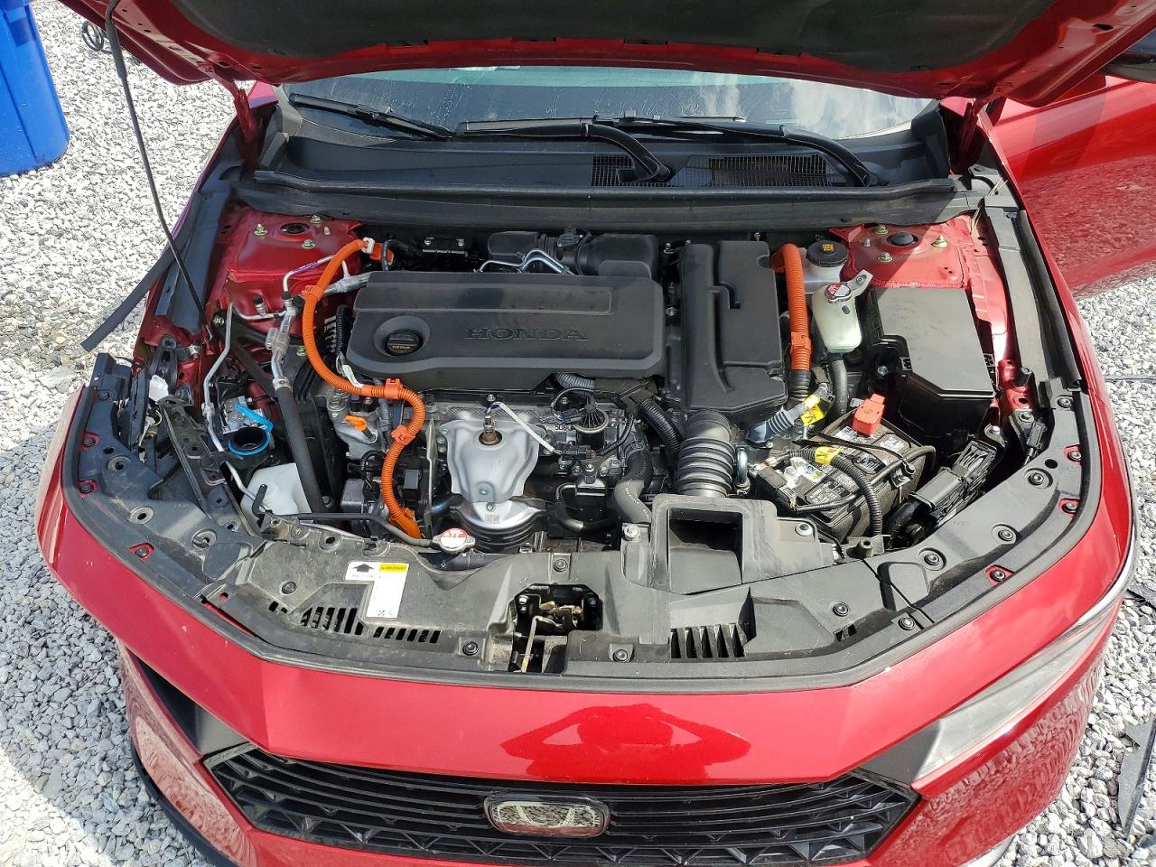 2025 Honda Accord Hybrid Sport Red vin: 1HGCY2F59SA046252