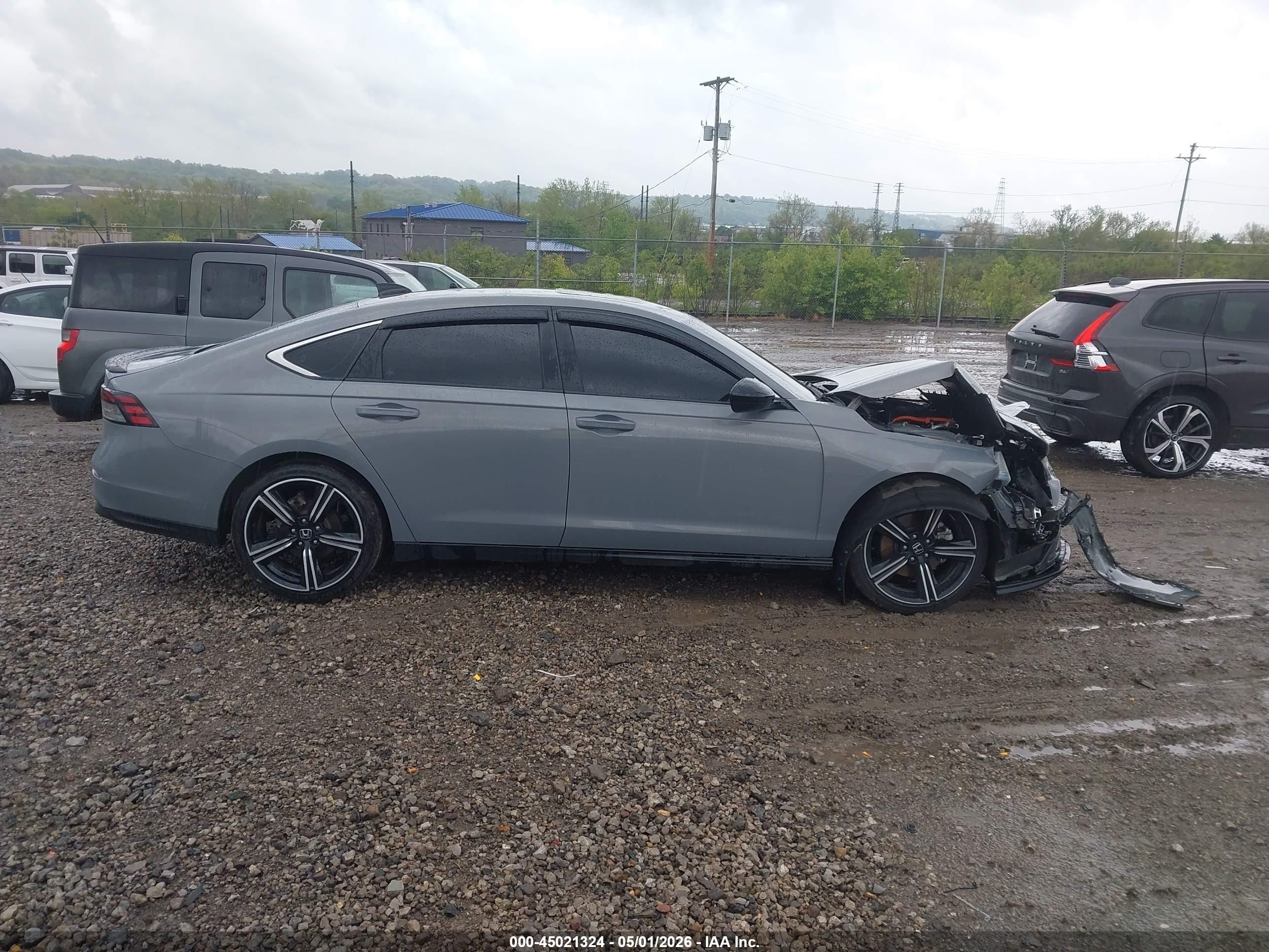 2025 Honda Accord Hybrid Sport Серый vin: 1HGCY2F59SA061298