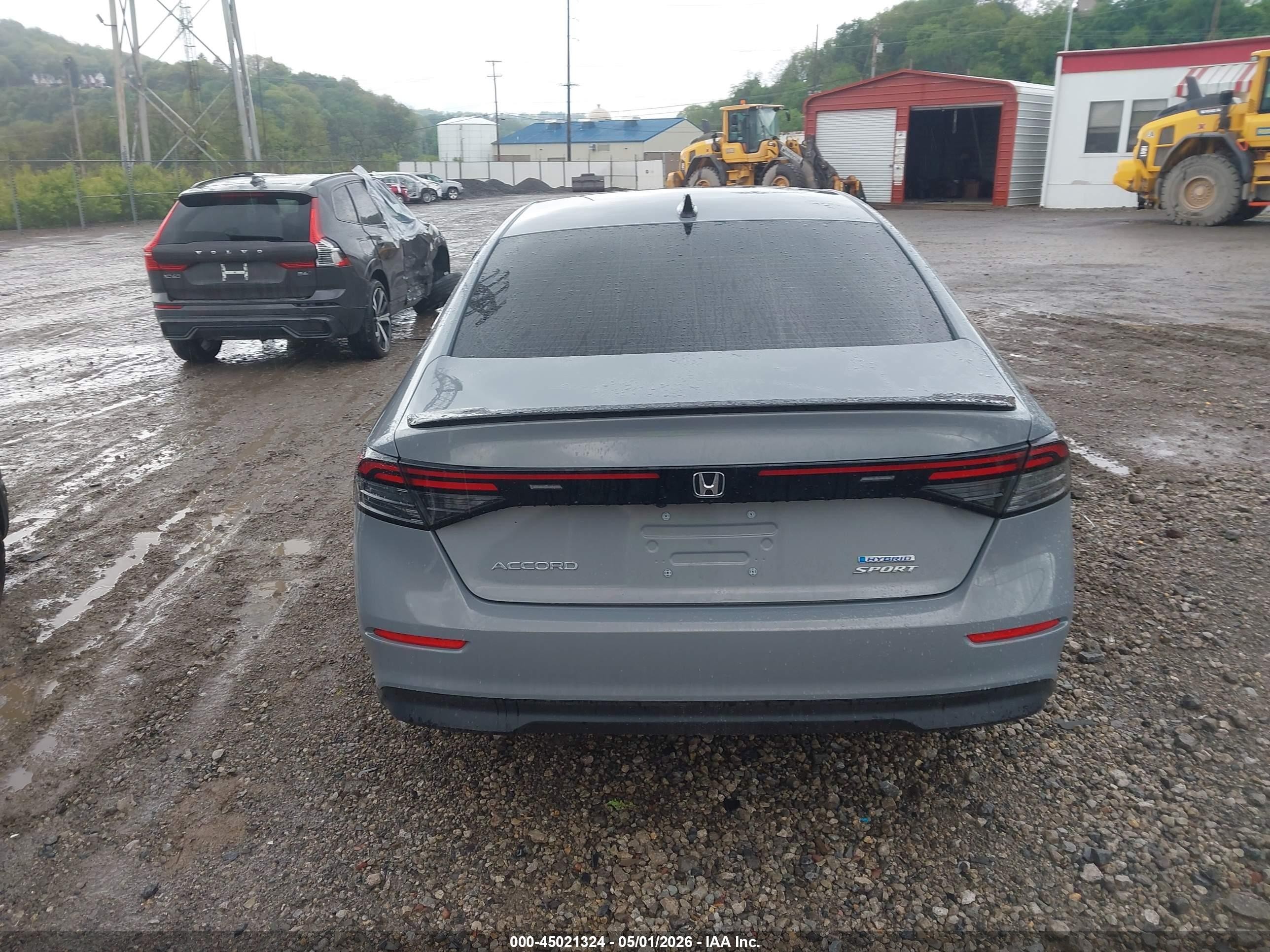 2025 Honda Accord Hybrid Sport Серый vin: 1HGCY2F59SA061298