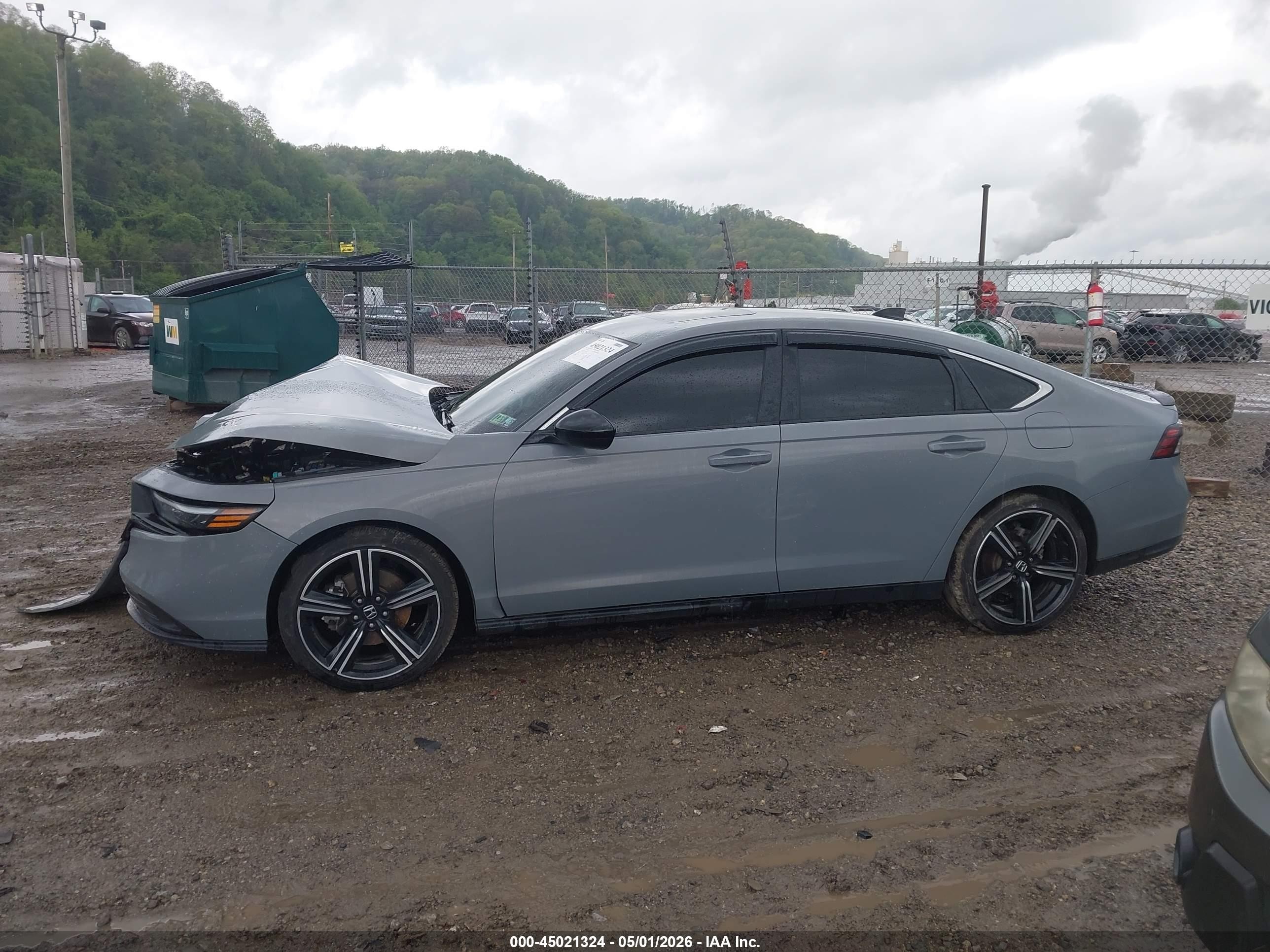 2025 Honda Accord Hybrid Sport Серый vin: 1HGCY2F59SA061298