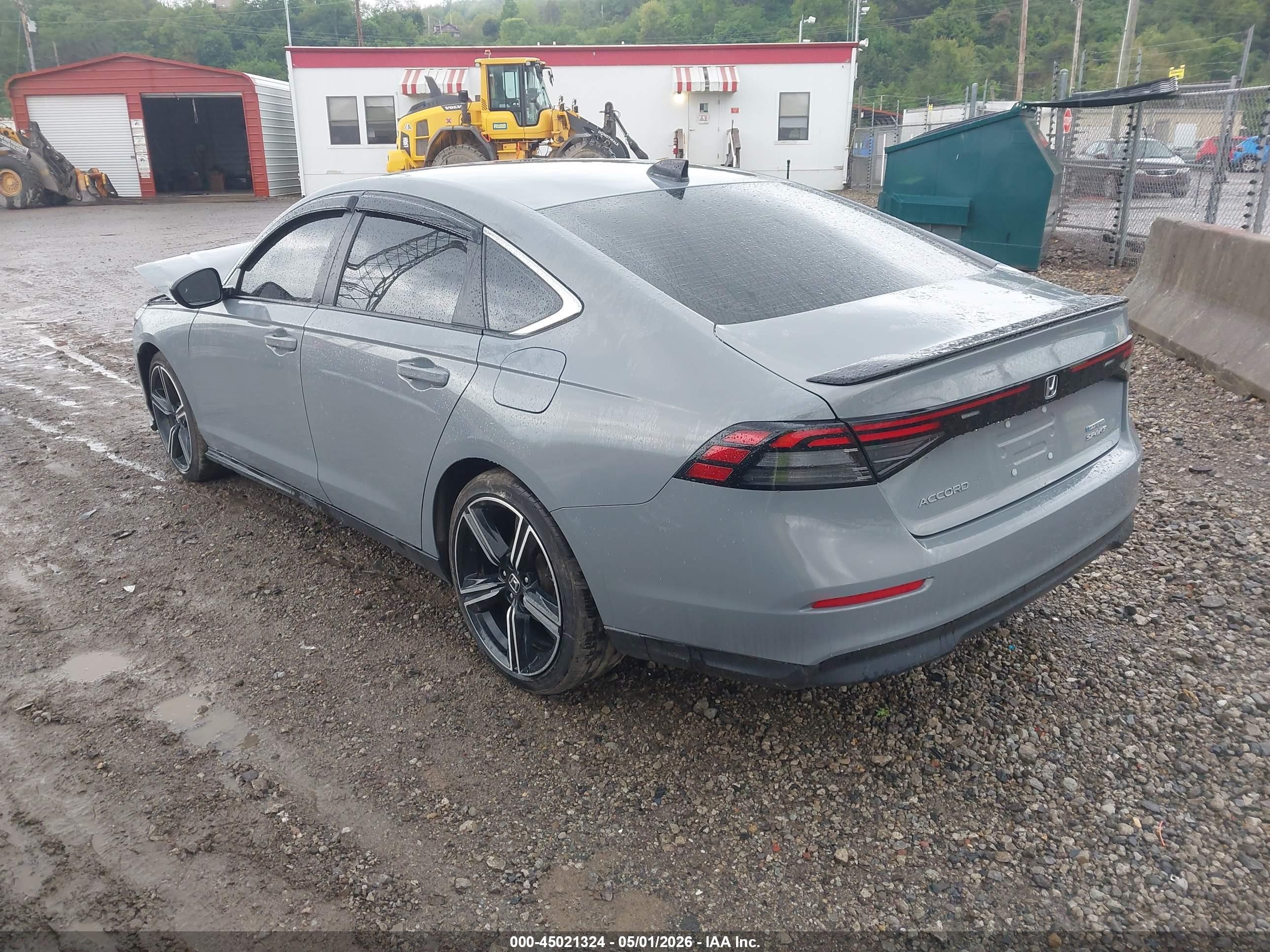 2025 Honda Accord Hybrid Sport Серый vin: 1HGCY2F59SA061298