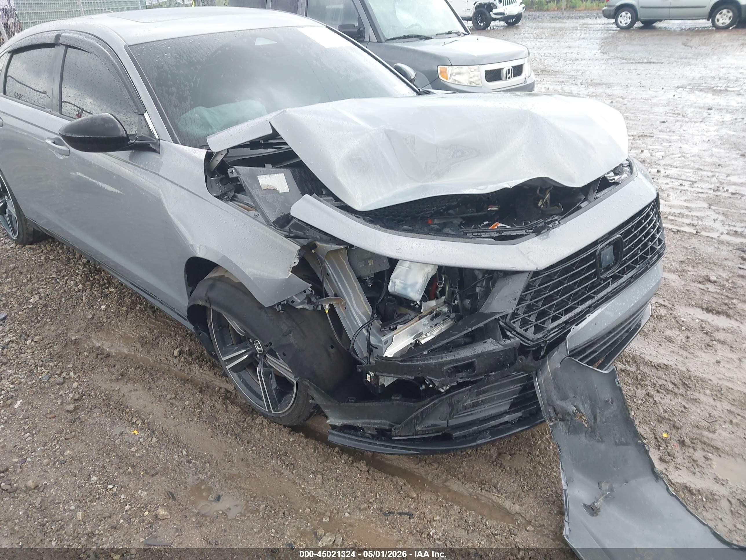 2025 Honda Accord Hybrid Sport Серый vin: 1HGCY2F59SA061298