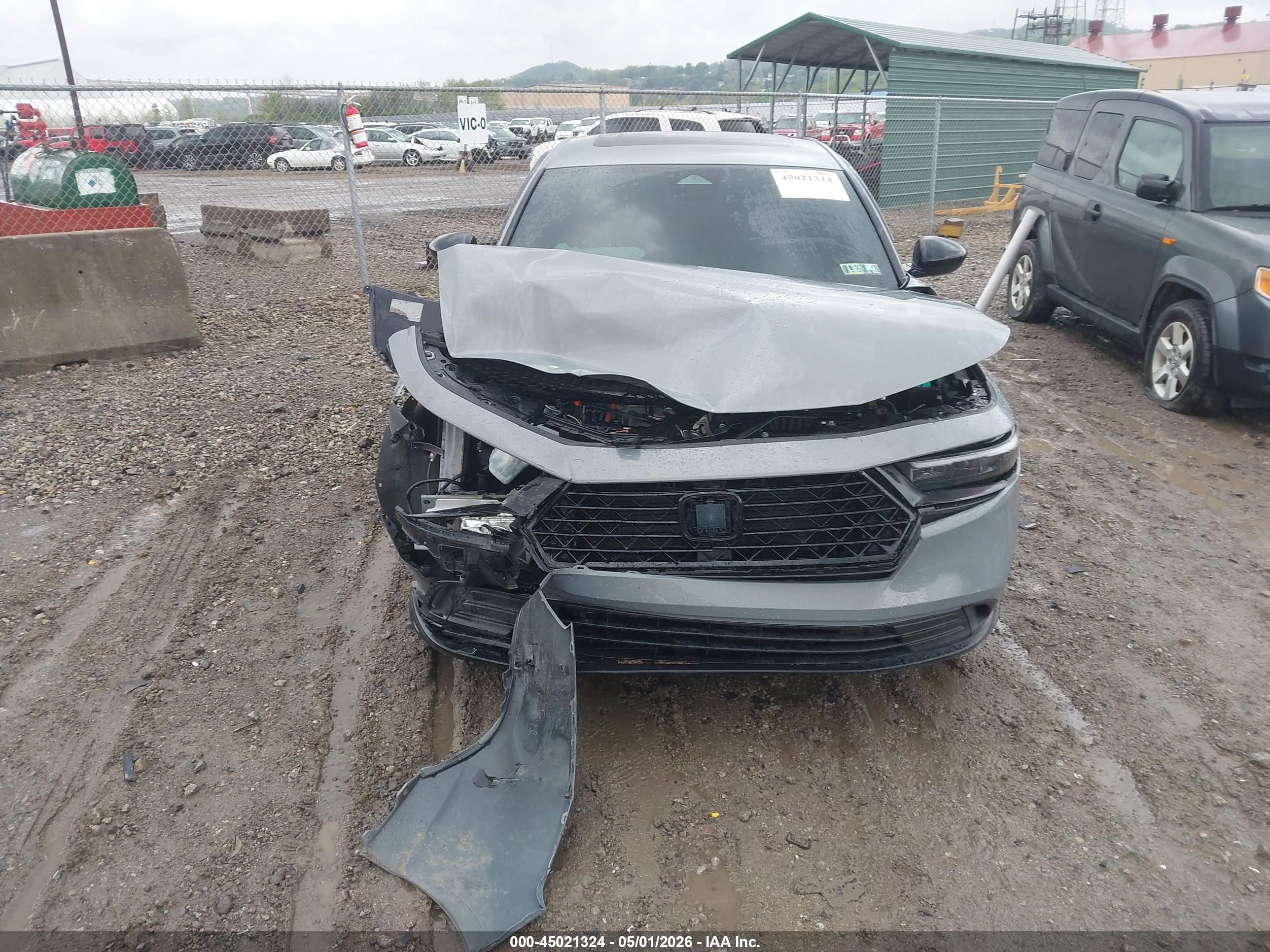 2025 Honda Accord Hybrid Sport Серый vin: 1HGCY2F59SA061298