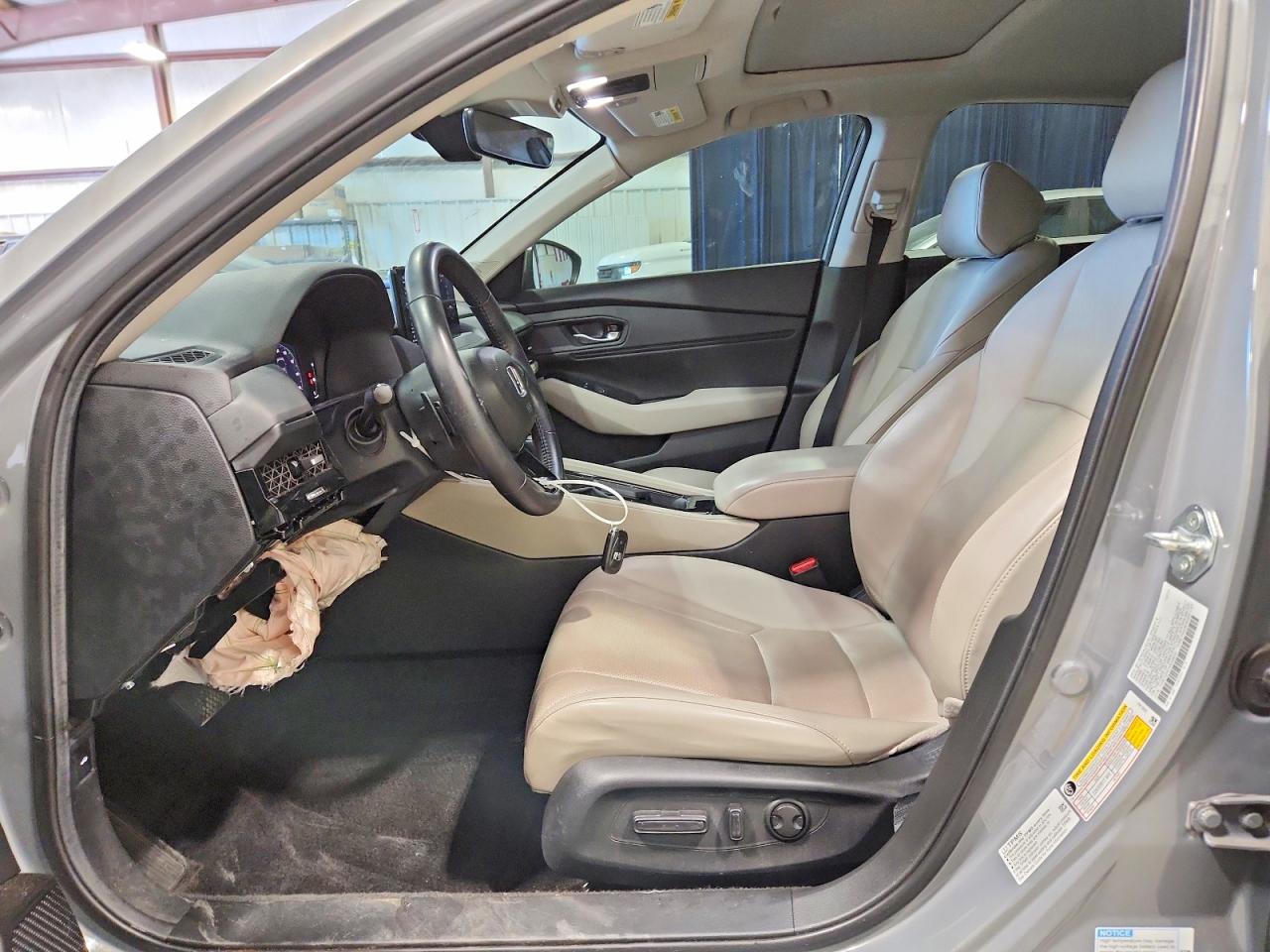 2025 Honda Accord Hybrid Exl Gray vin: 1HGCY2F61SA008605