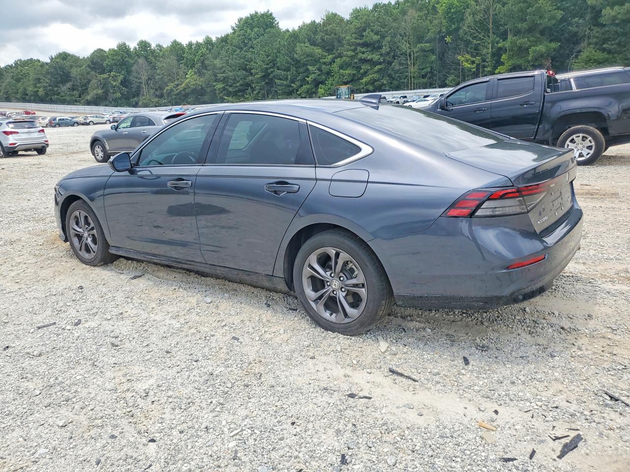 2024 Honda Accord Hybrid Exl Gray vin: 1HGCY2F62RA078043