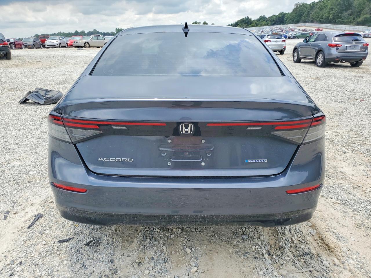2024 Honda Accord Hybrid Exl Gray vin: 1HGCY2F62RA078043