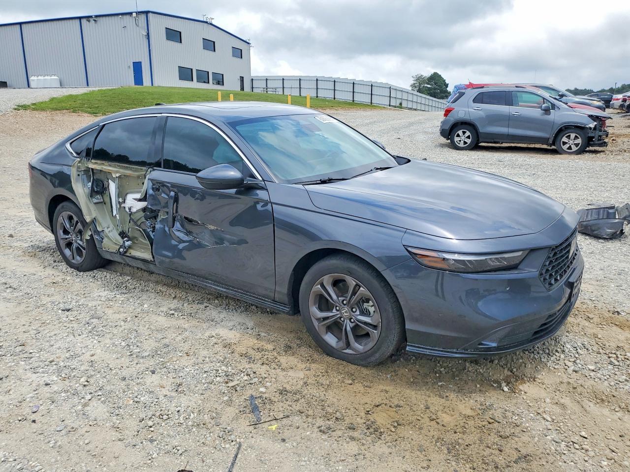 2024 Honda Accord Hybrid Exl Gray vin: 1HGCY2F62RA078043