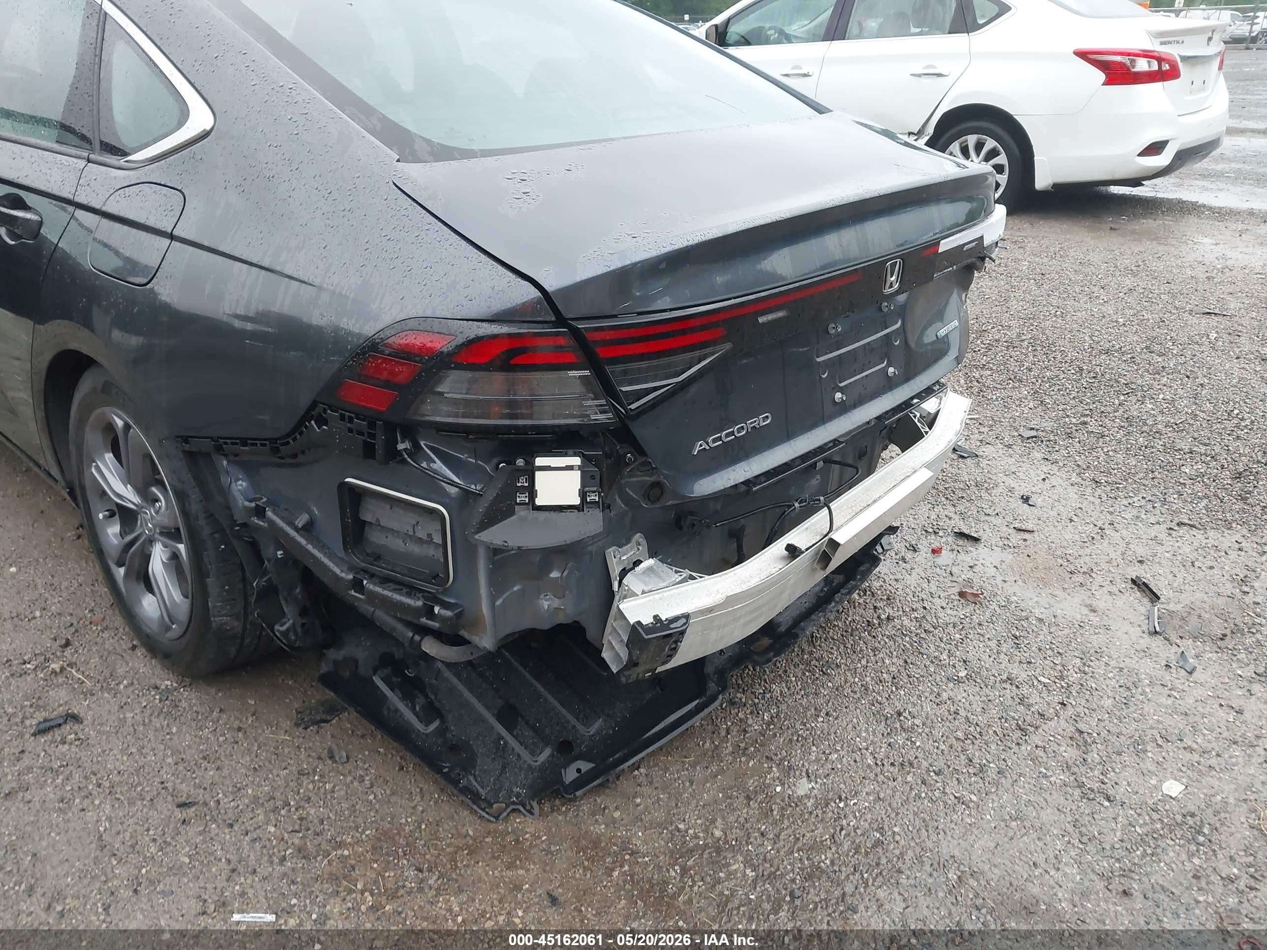 2025 Honda Accord Hybrid Ex-l Gray vin: 1HGCY2F62SA028491