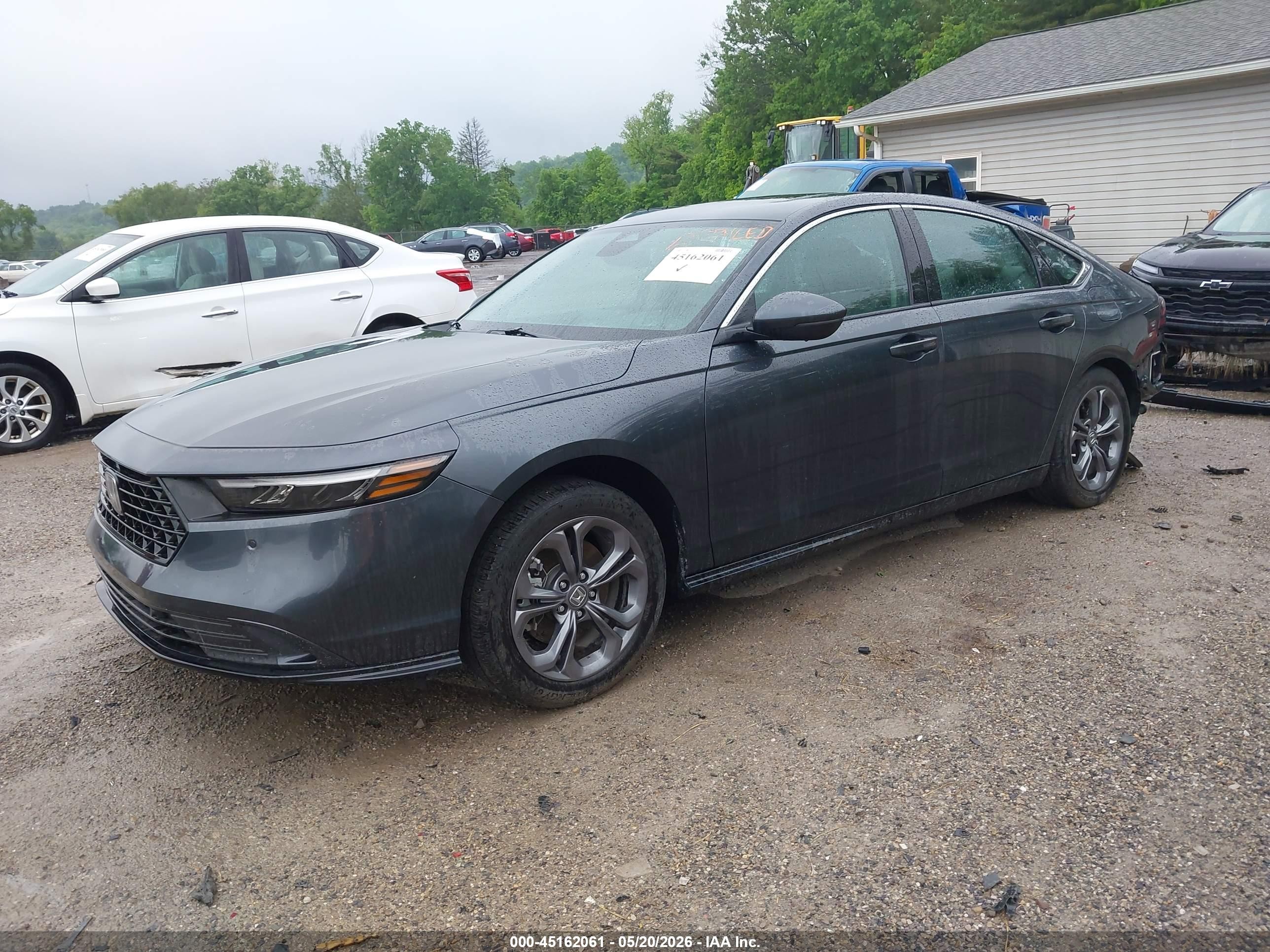 2025 Honda Accord Hybrid Ex-l Gray vin: 1HGCY2F62SA028491
