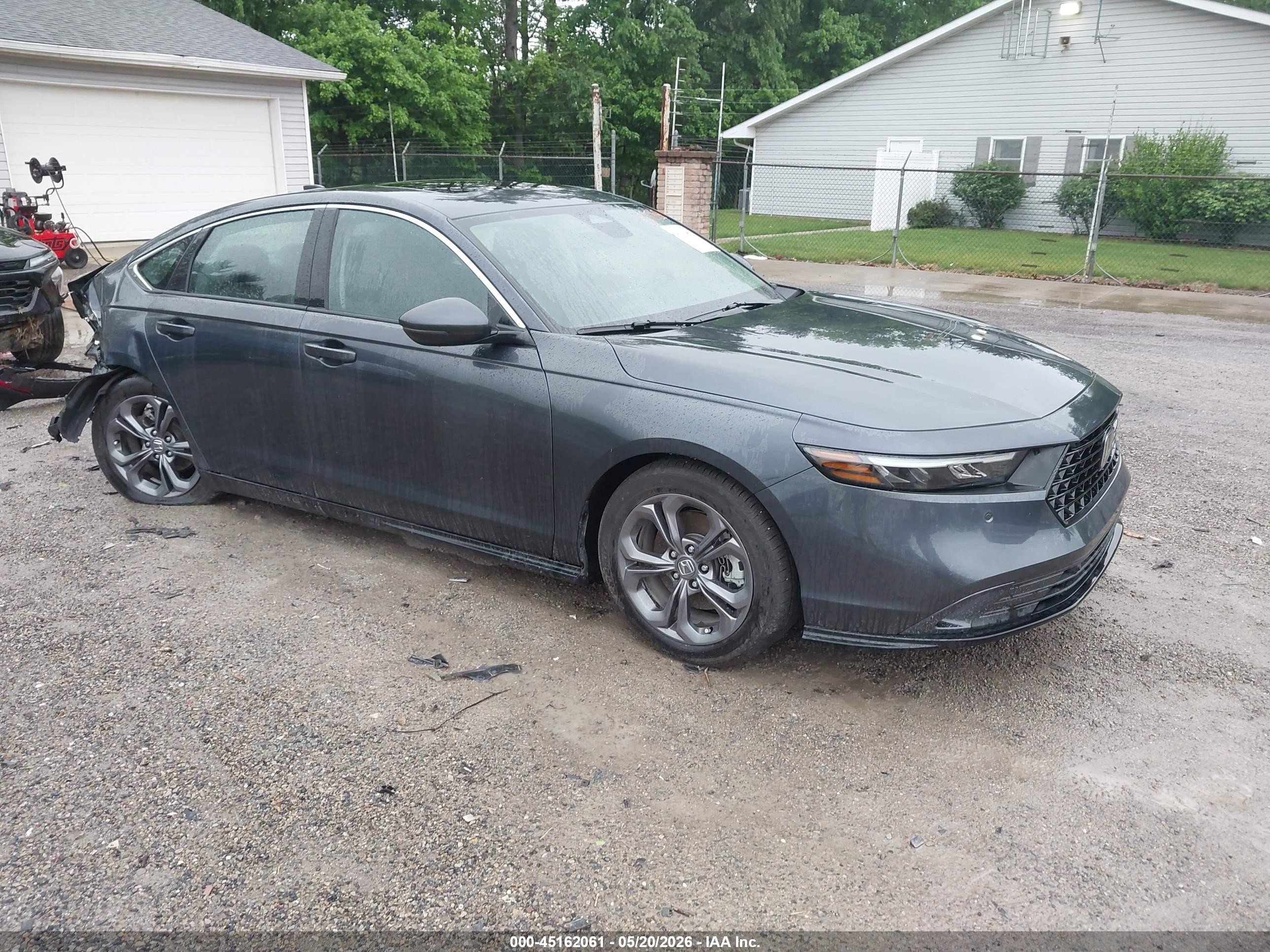 2025 Honda Accord Hybrid Ex-l Gray vin: 1HGCY2F62SA028491