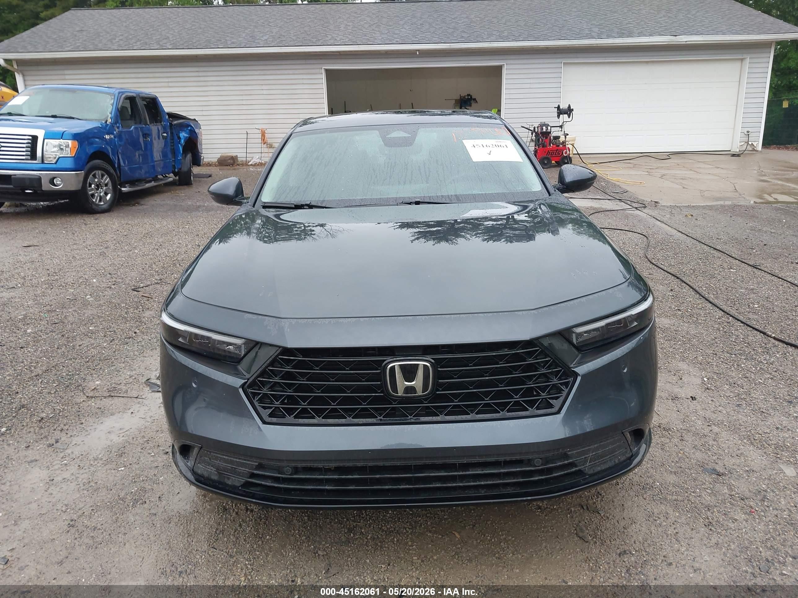 2025 Honda Accord Hybrid Ex-l Gray vin: 1HGCY2F62SA028491