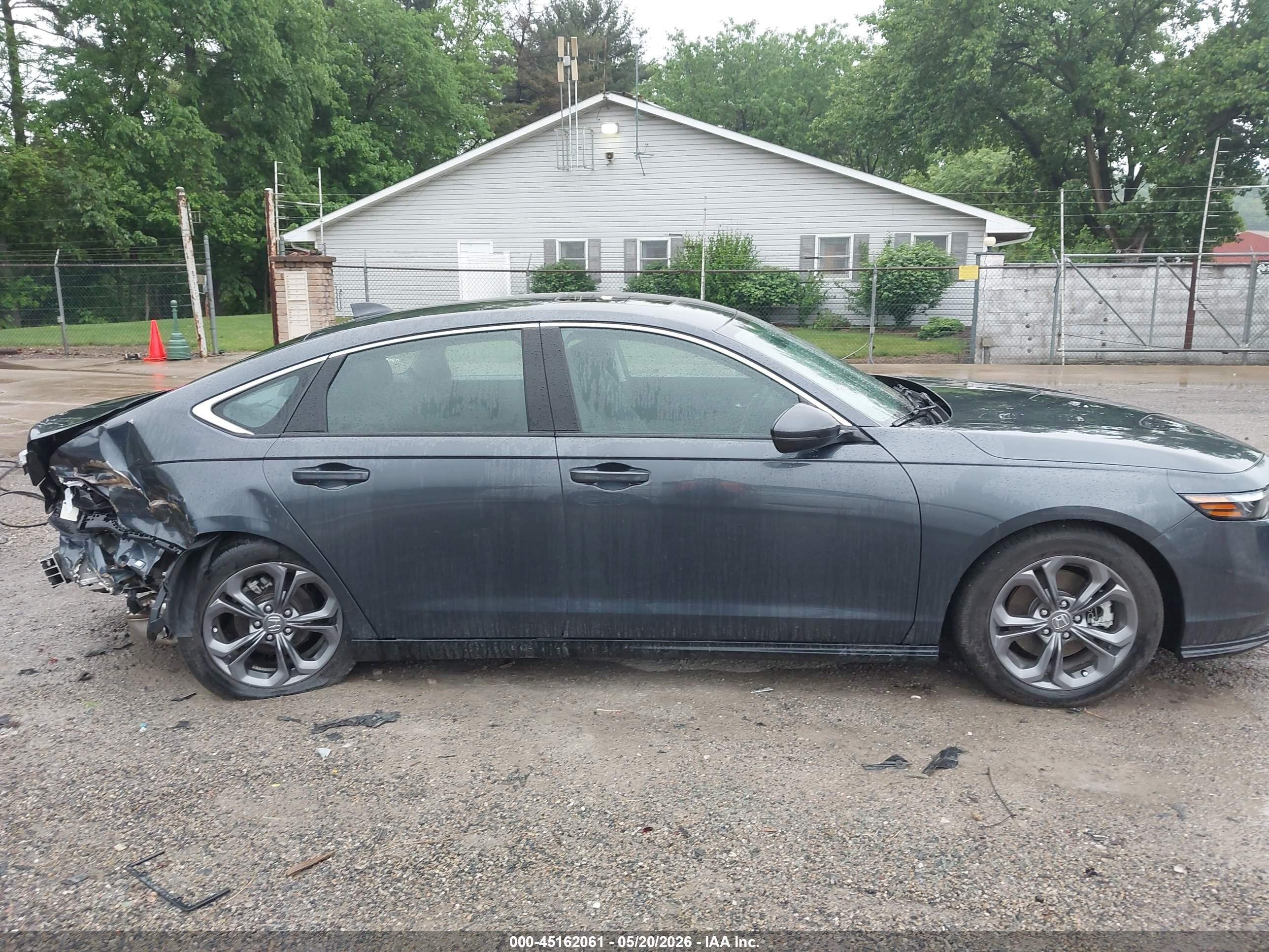 2025 Honda Accord Hybrid Ex-l Gray vin: 1HGCY2F62SA028491