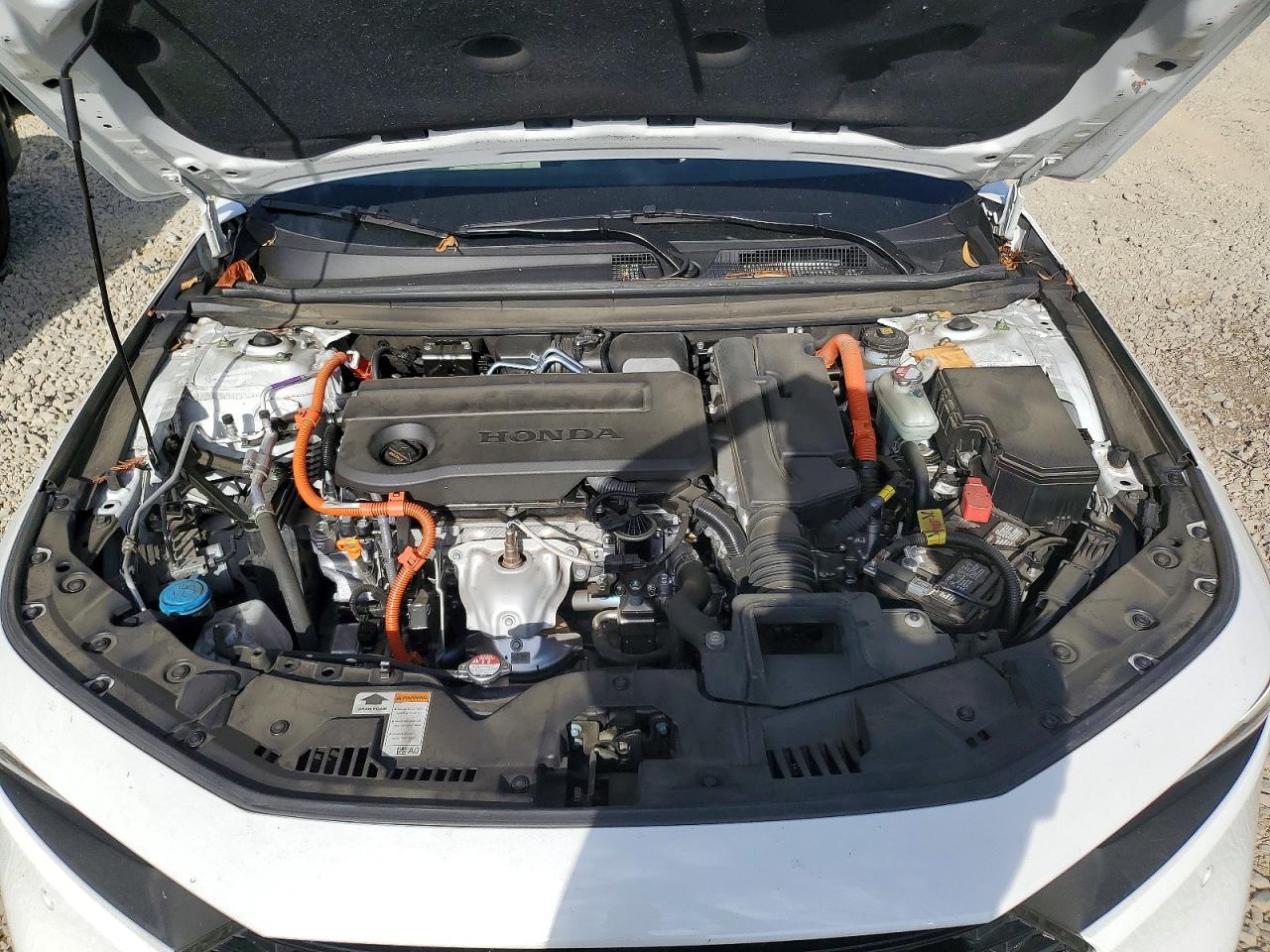 2024 Honda Accord Hybrid Exl White vin: 1HGCY2F63RA075278